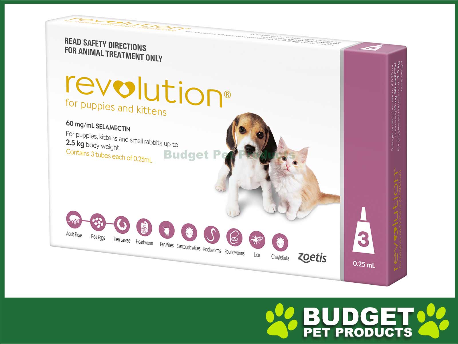 Puppy kitten hot sale revolution