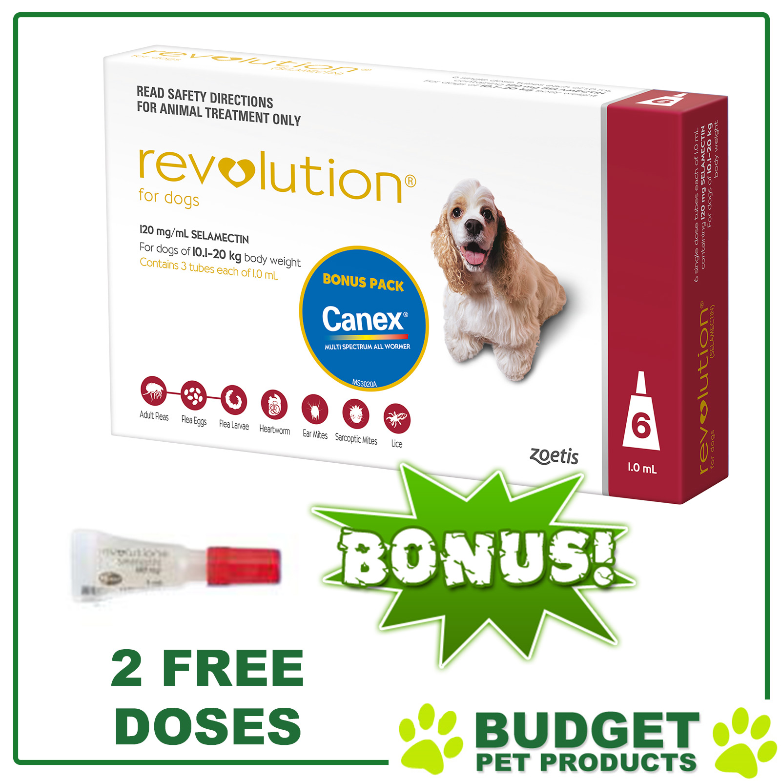 Revolution hot sale with canex