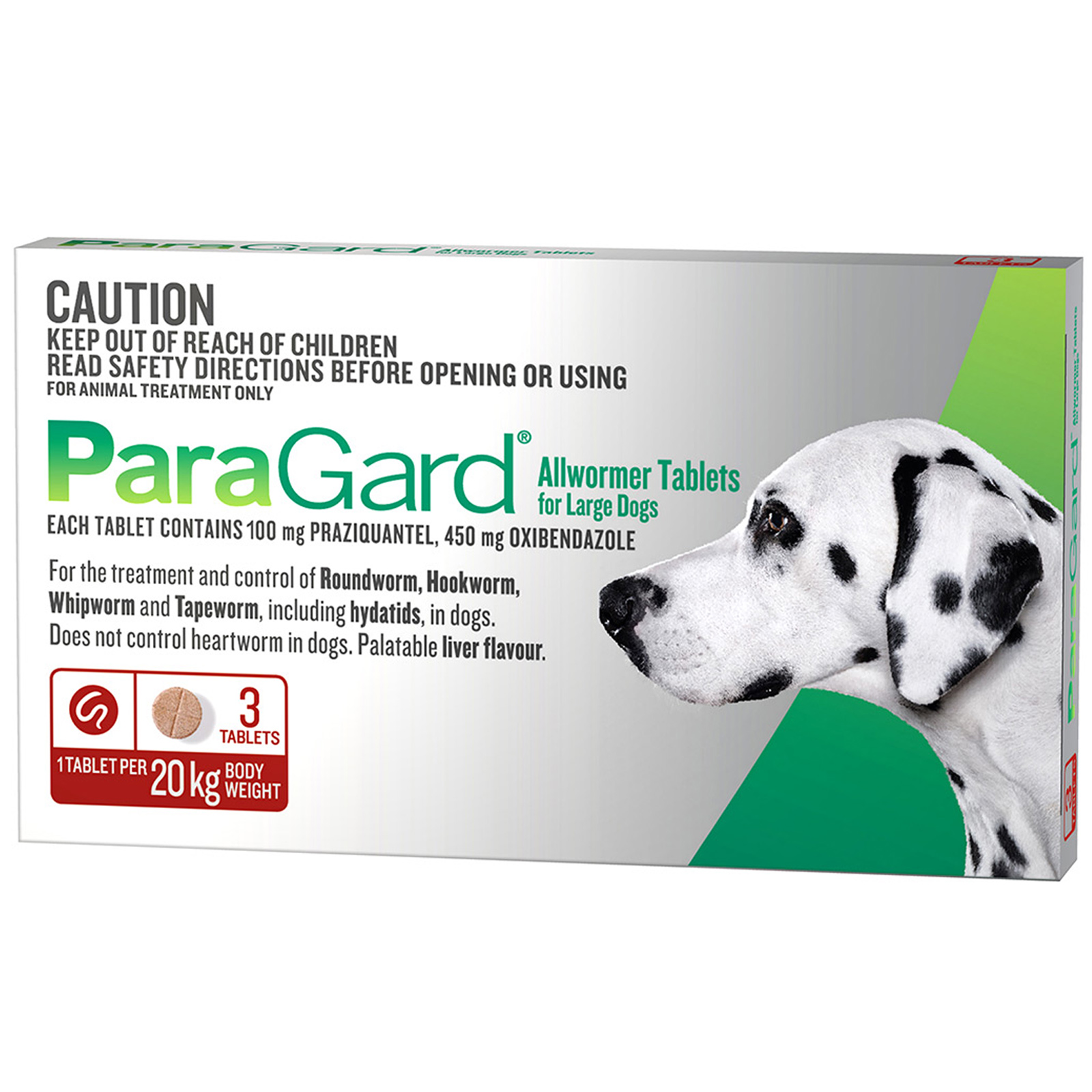 Canine all clearance wormer