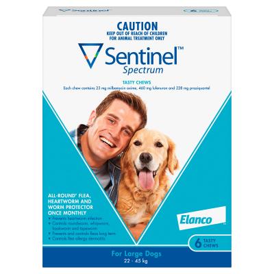 Sentinel spectrum hot sale dosage