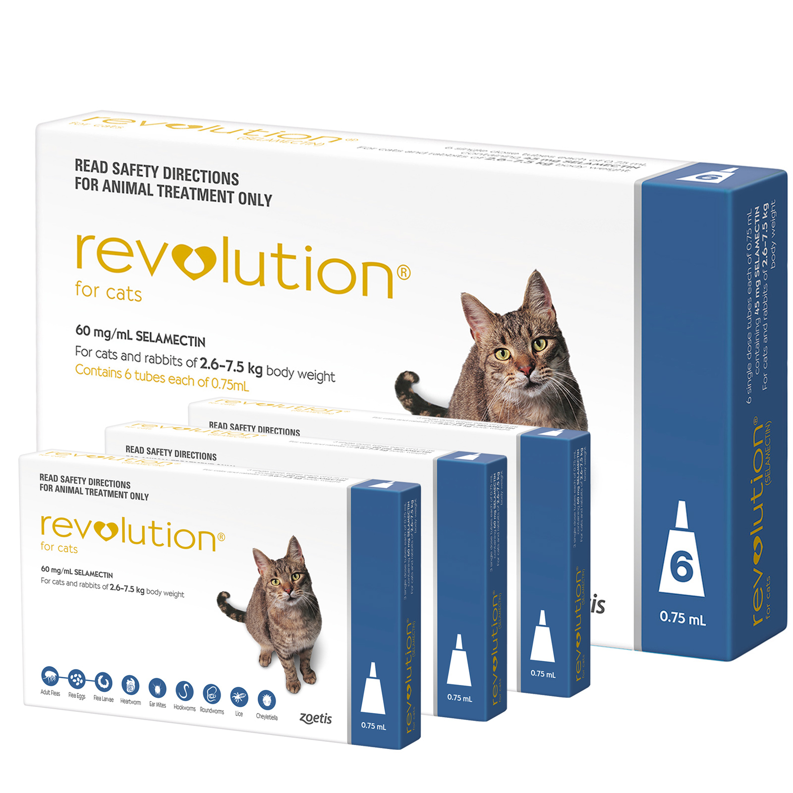 Revolution flea deals control for cats