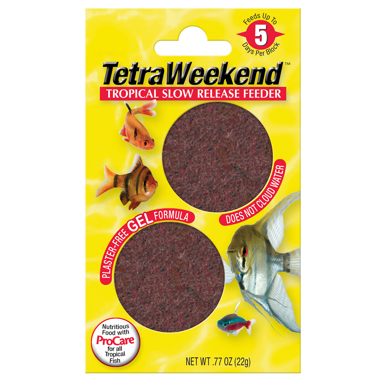 Tetra TetraVacation 14 Day Fish Feeder Block 30g Holiday Food