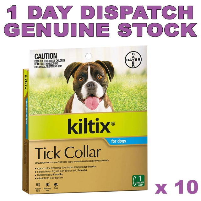 Kiltix tick clearance collar