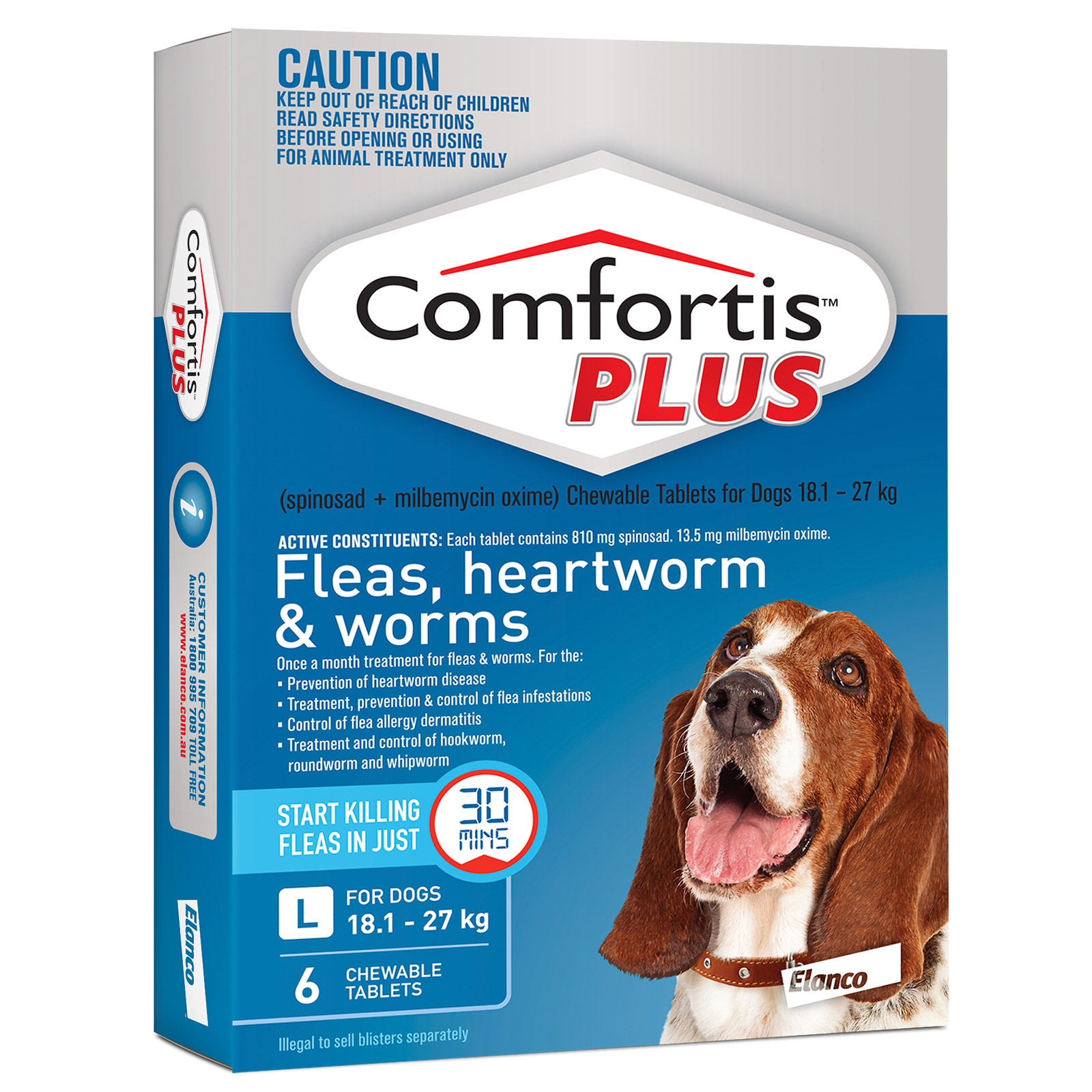 Comfortis plus blue sales best price