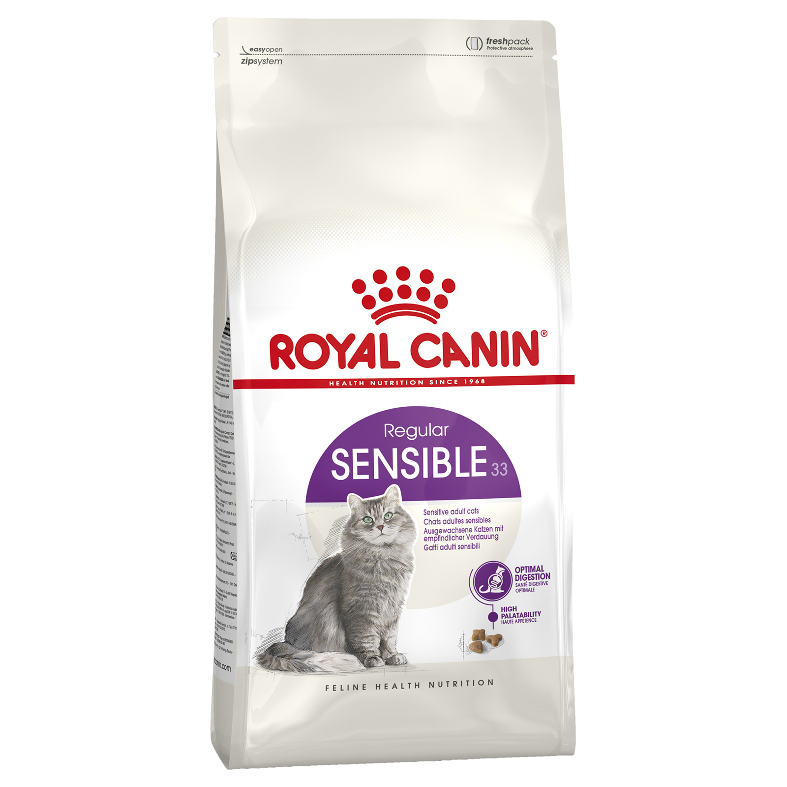 Royal Canin chat digestion sensible - Domaine Animal