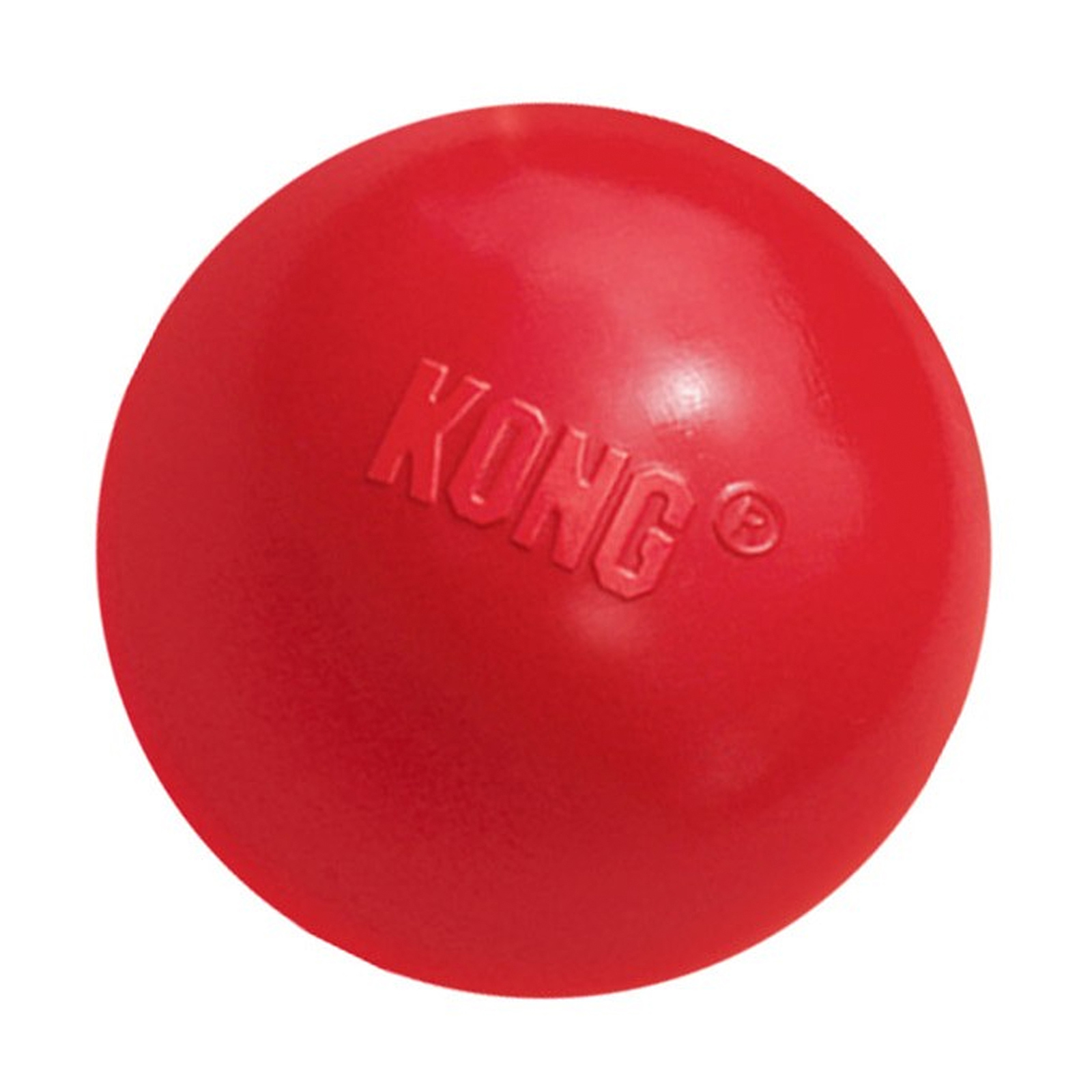 Red ball hot sale dog toy