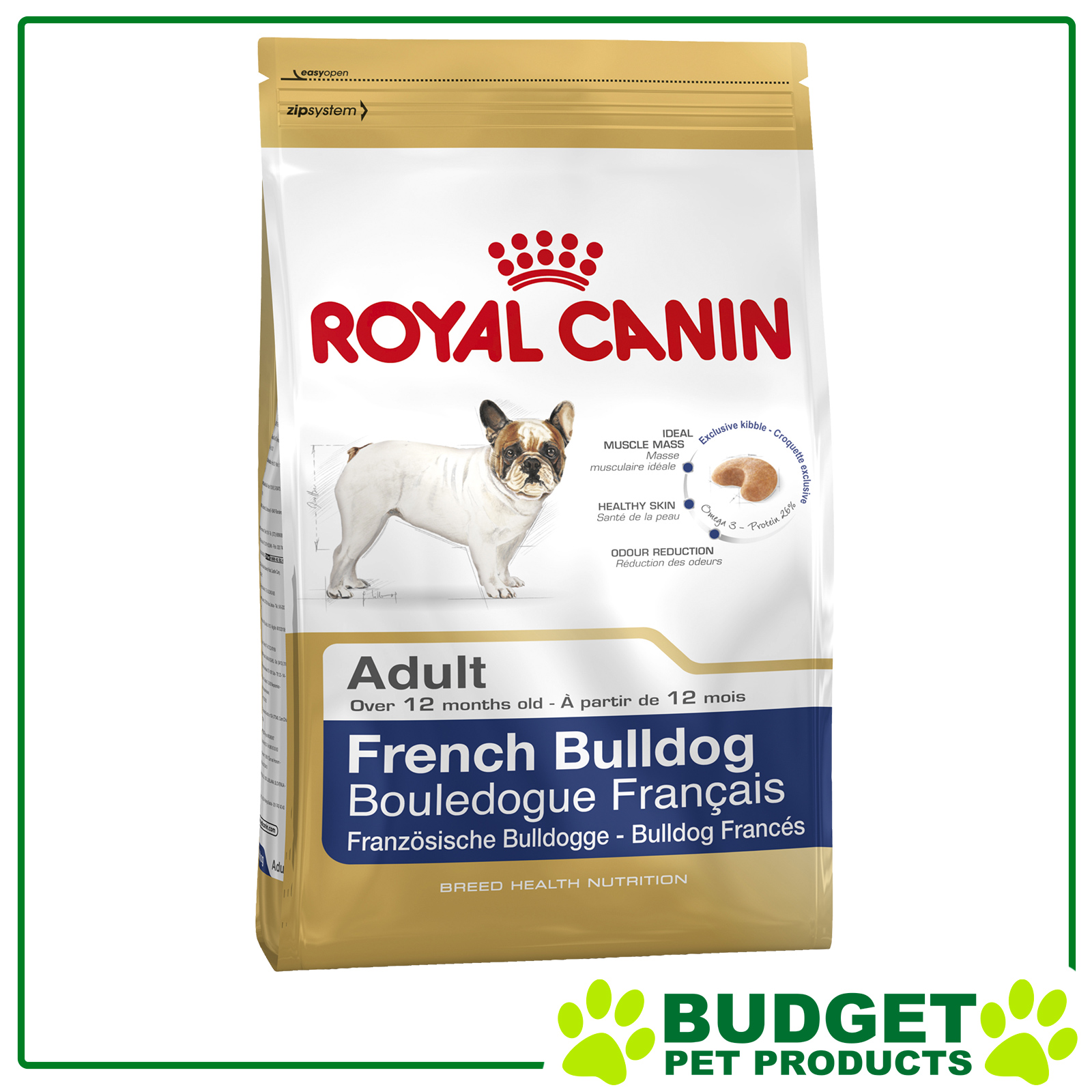 French clearance bulldog kibble