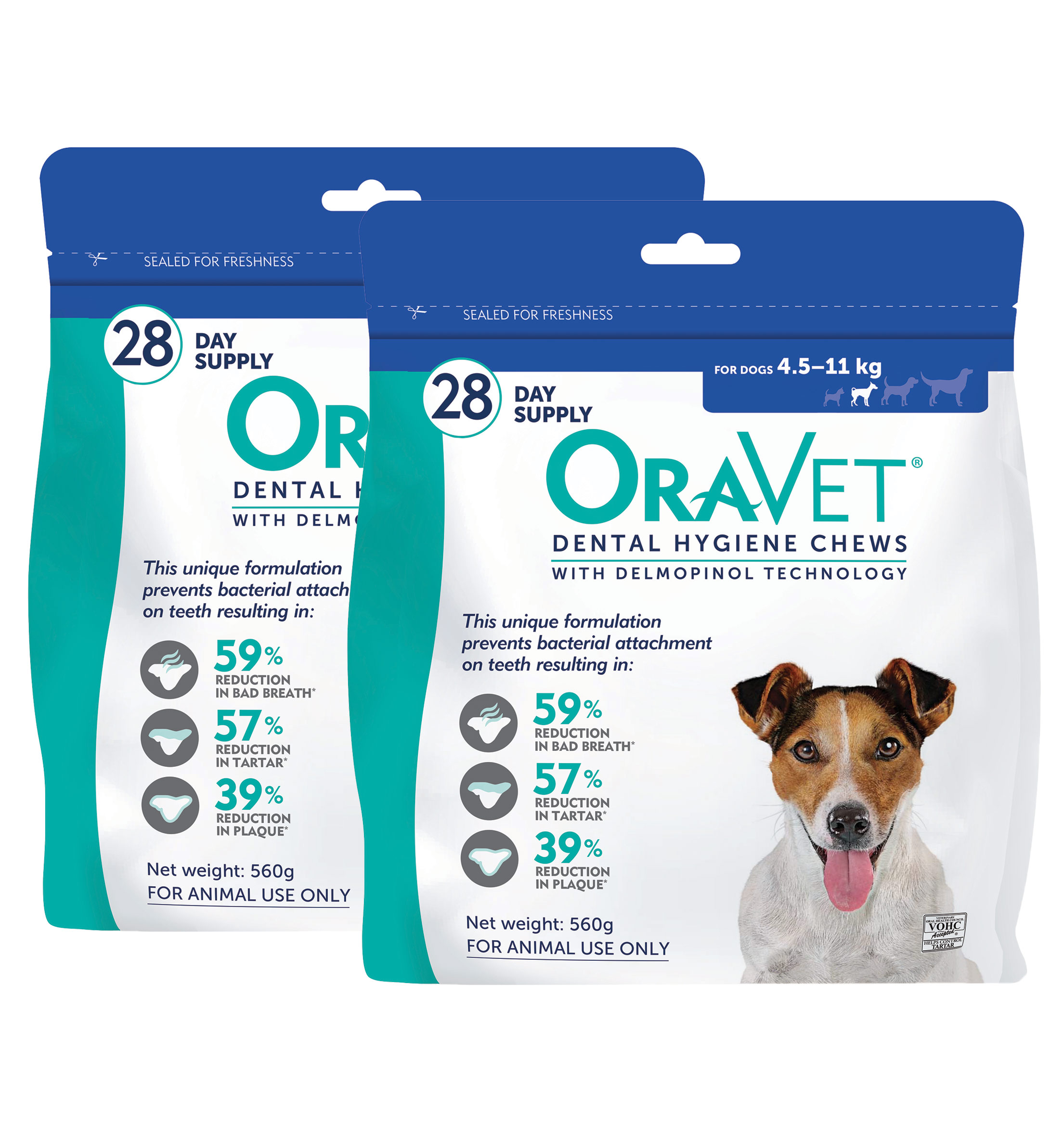 Oravet chews sale small