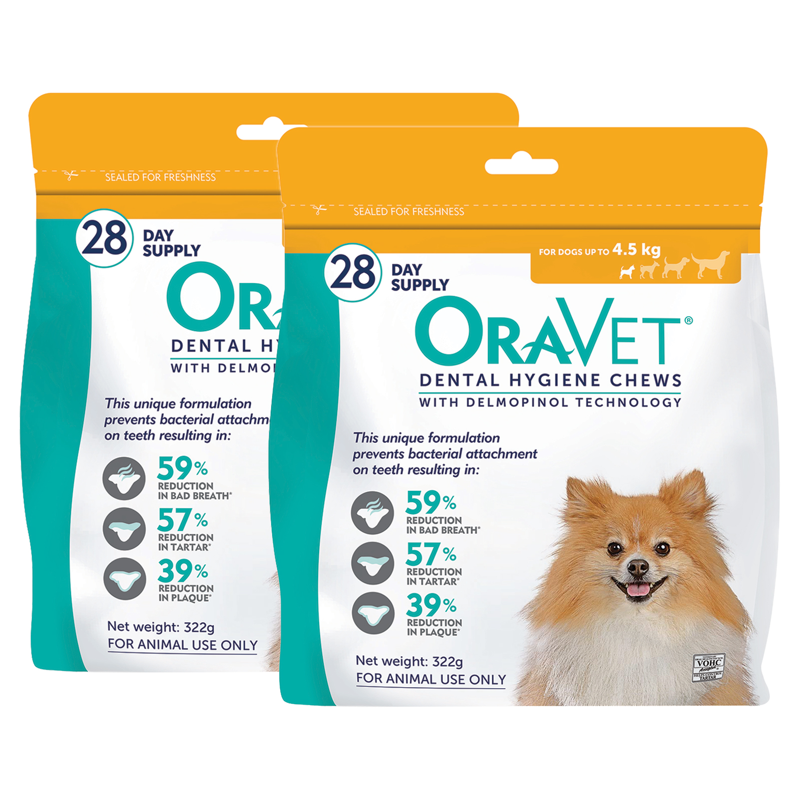 Oravet for outlet small dogs