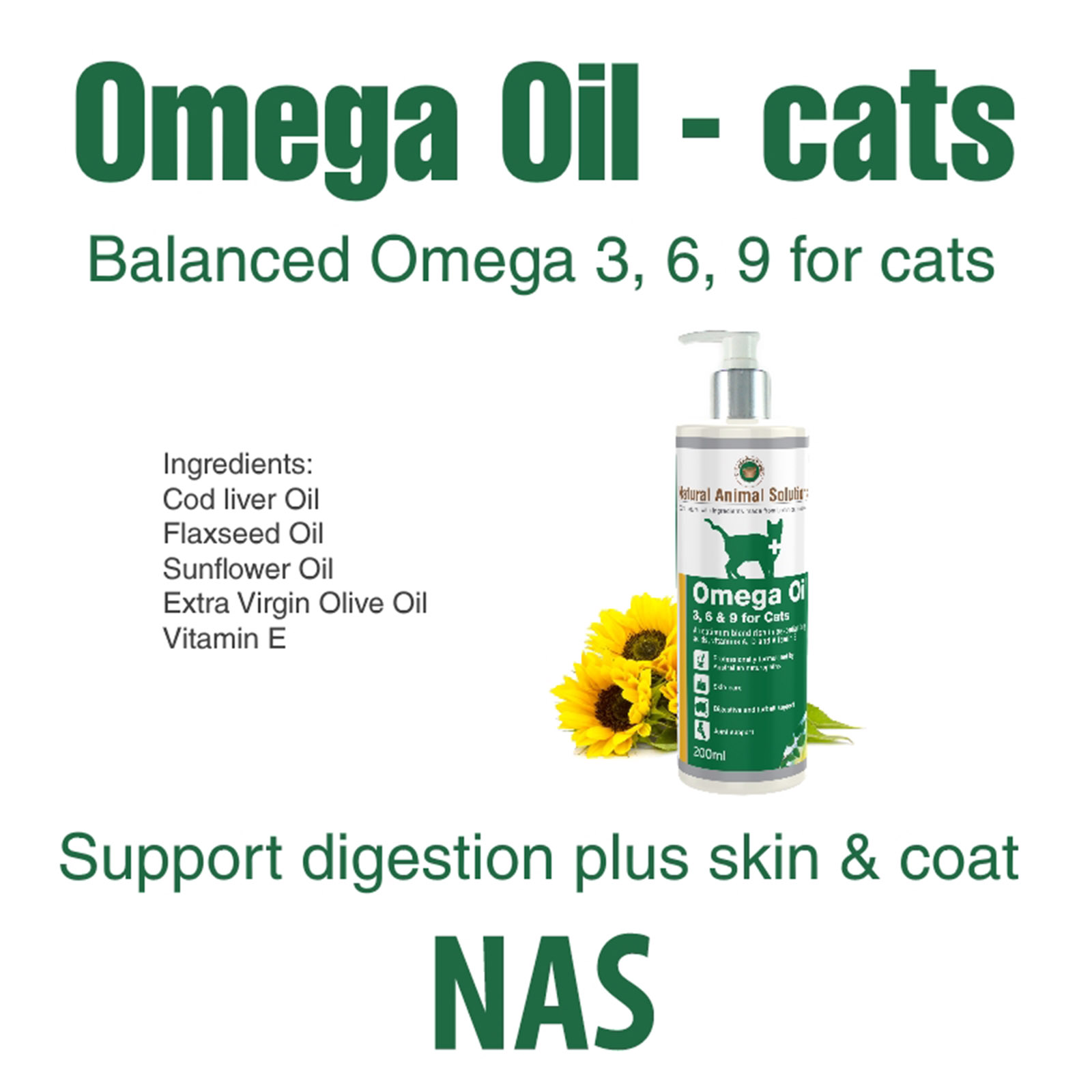 Omega 3 and on sale 6 for cats