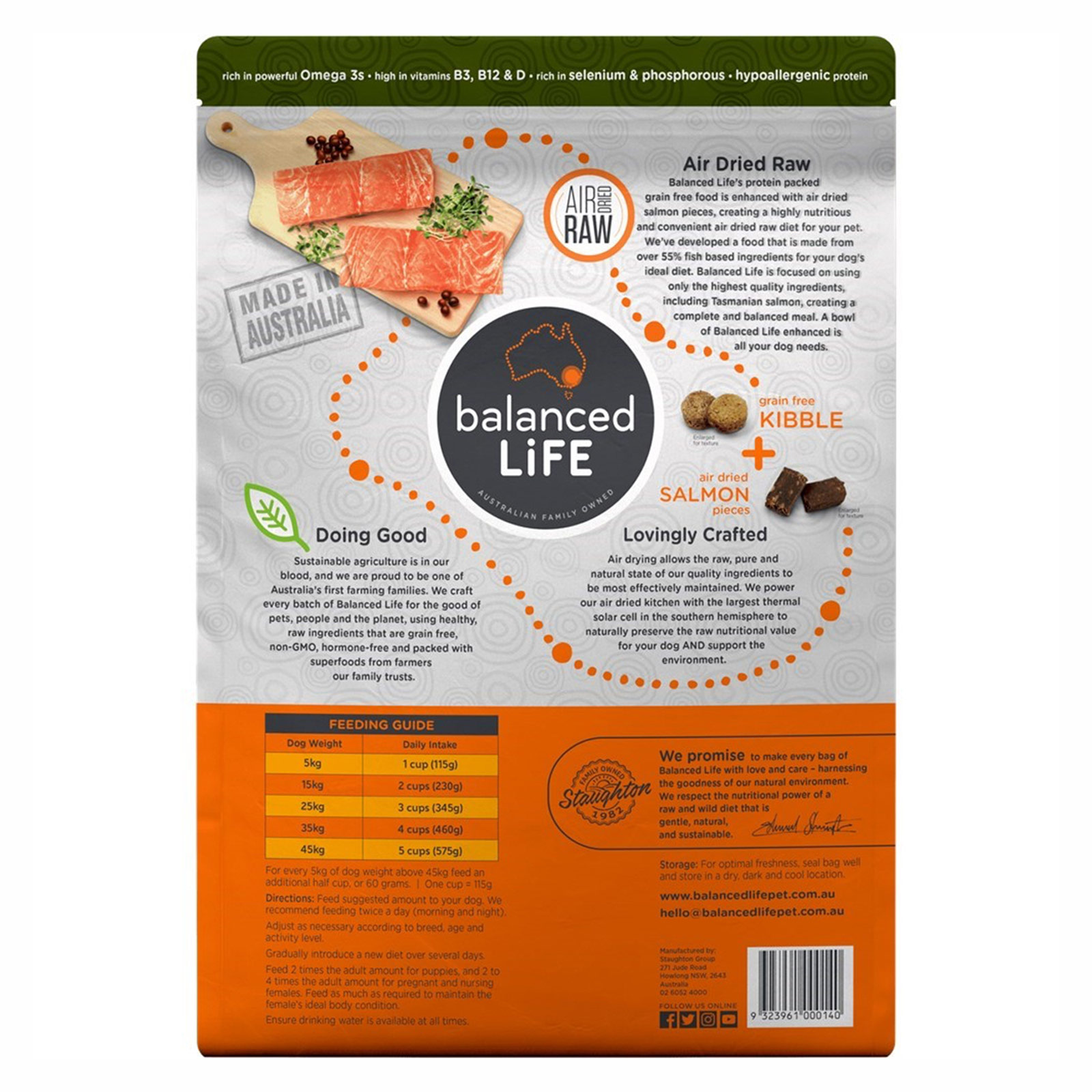 Balanced life sale enhanced dry food