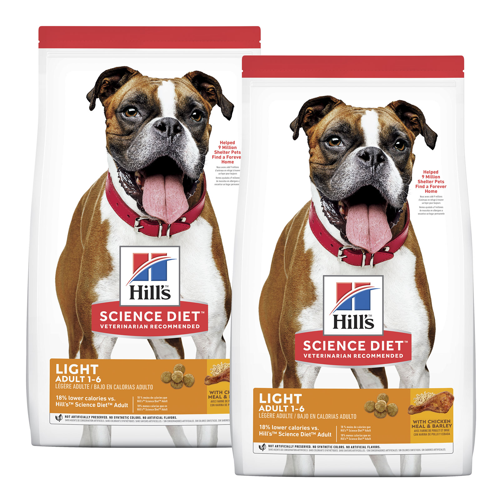 Hills low shop calorie dog food