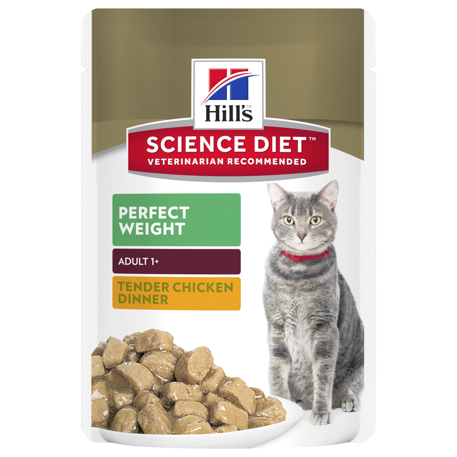 Hills Science Diet Perfect Weight Chicken Adult Dry Cat Food 3.17