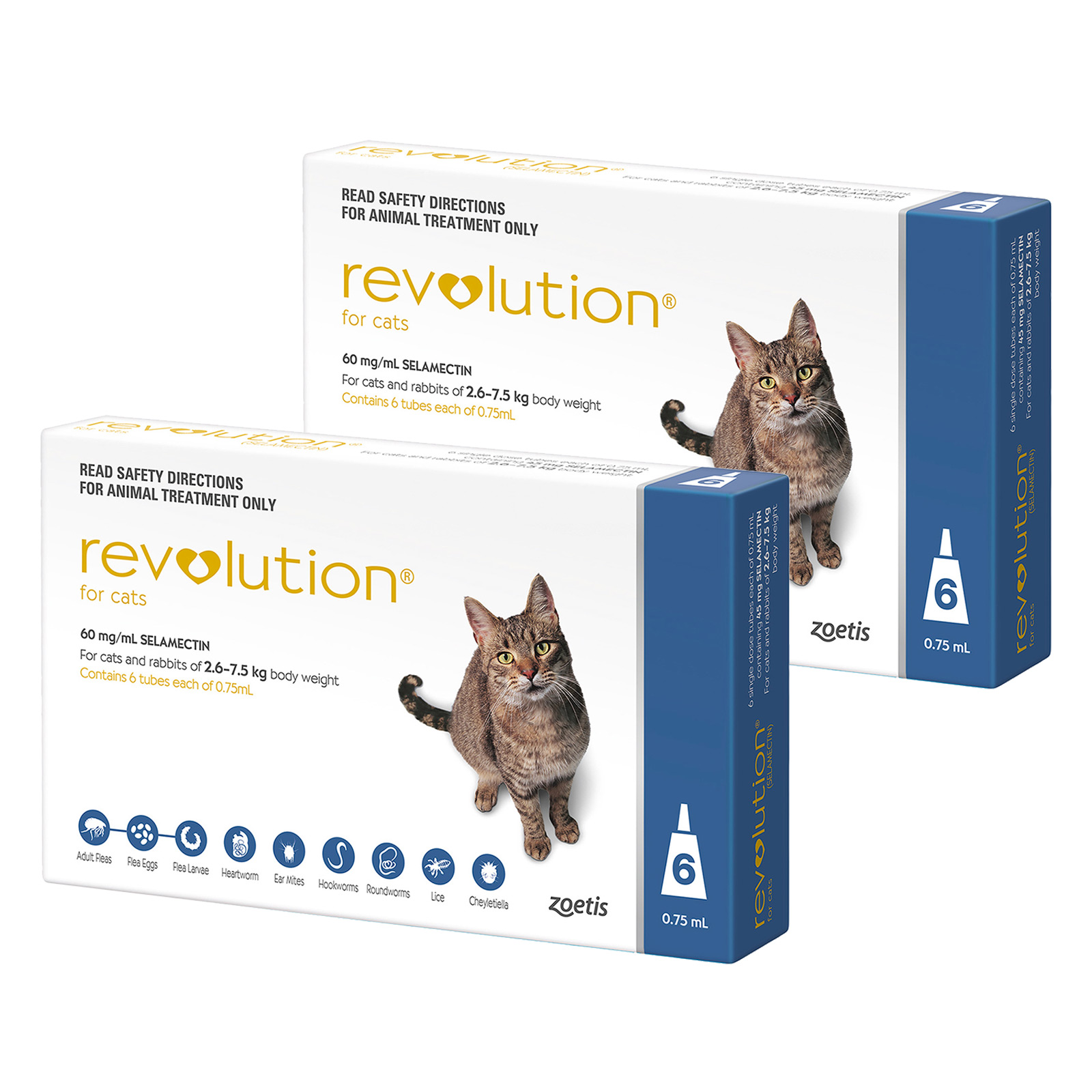 Revolution for hot sale cats 9 pack