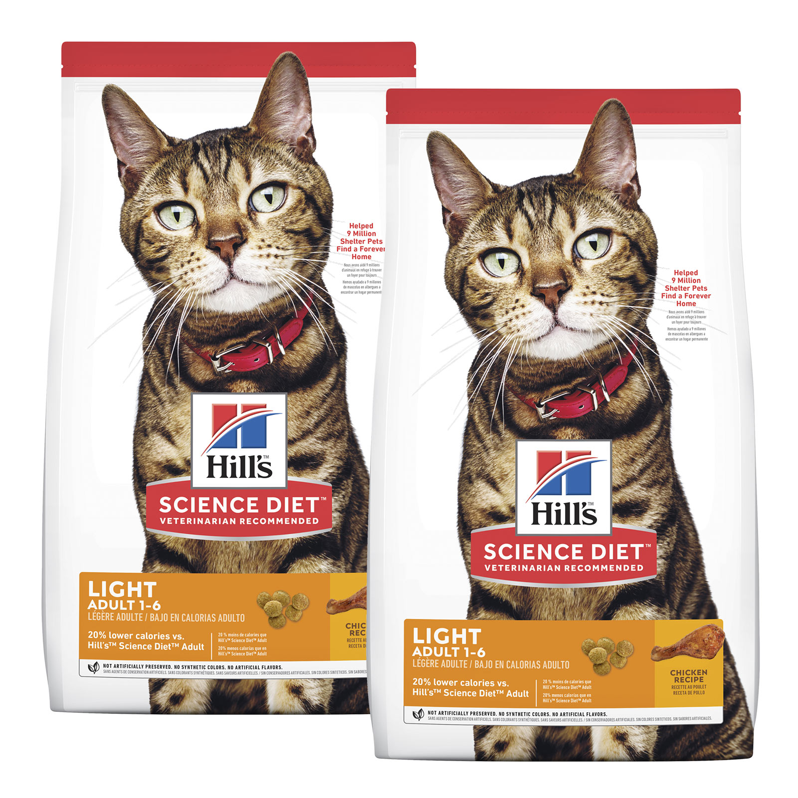 Hill's science diet light cat food hotsell