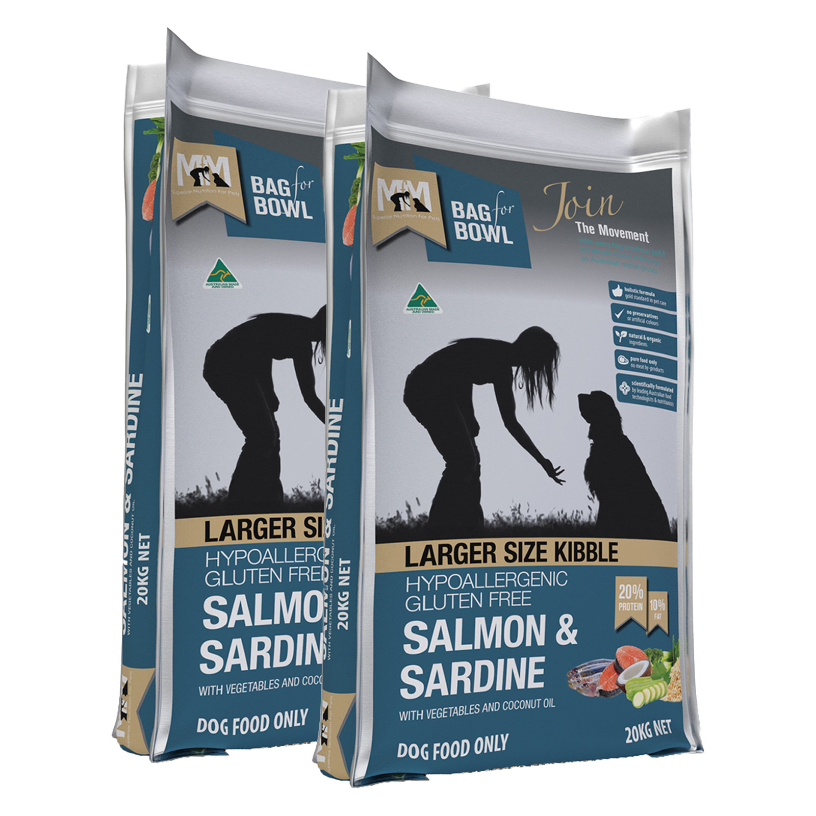 Meals for mutts salmon and 2024 sardine 9kg