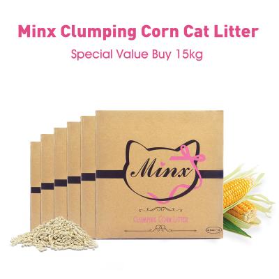 Minx clumping clearance corn litter