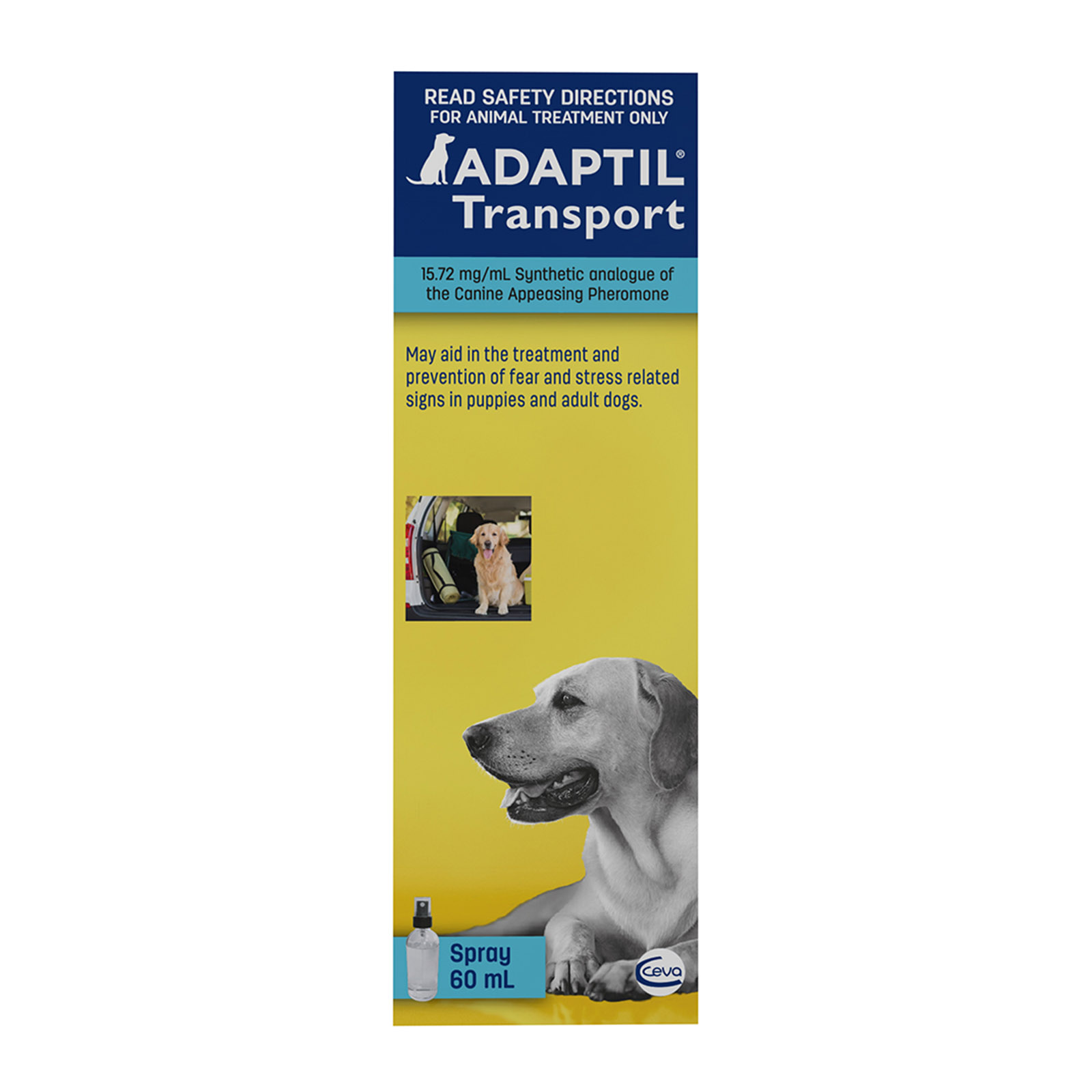 Adaptil spray outlet for dogs