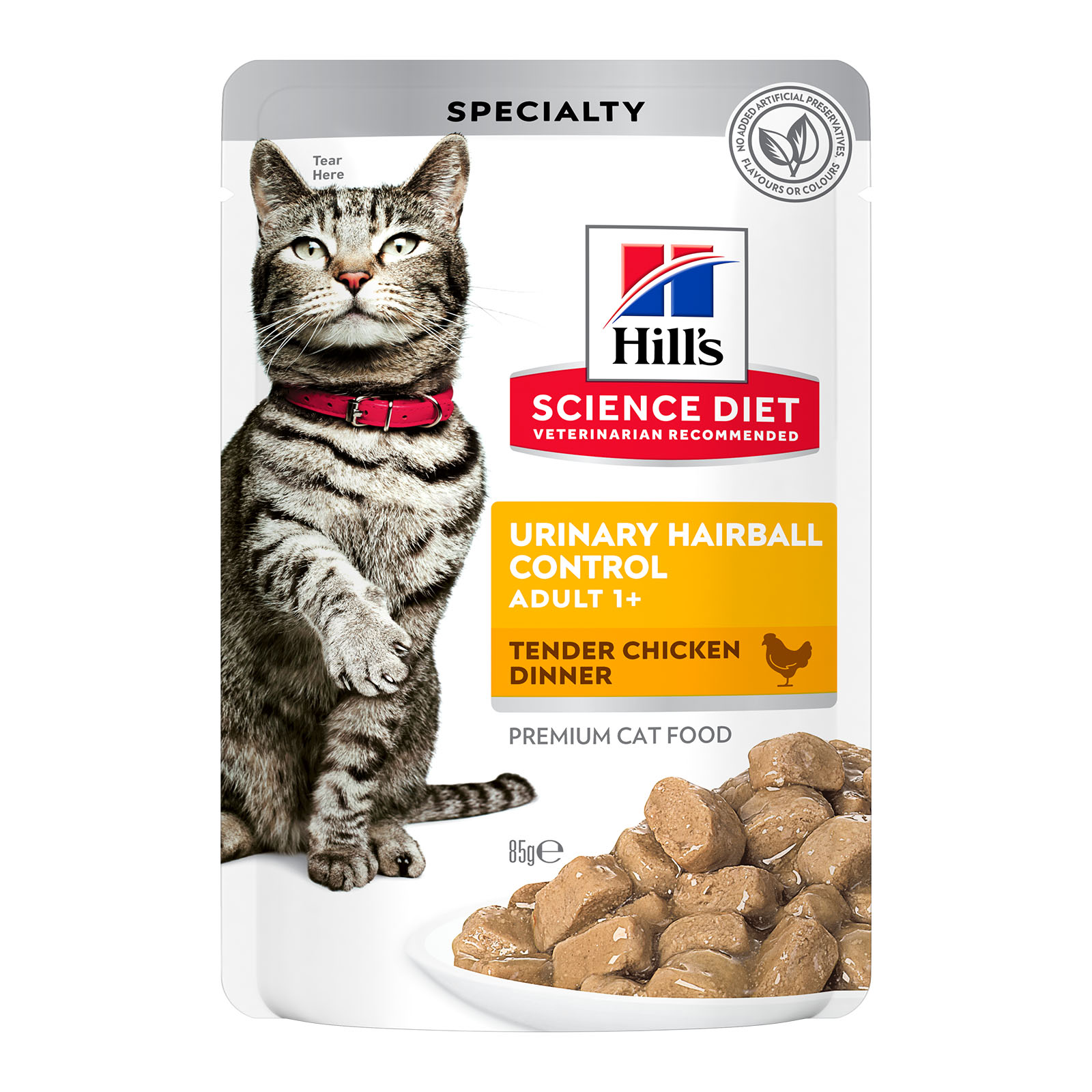 Hills Science Diet Urinary Hairball Control Chicken Adult 1