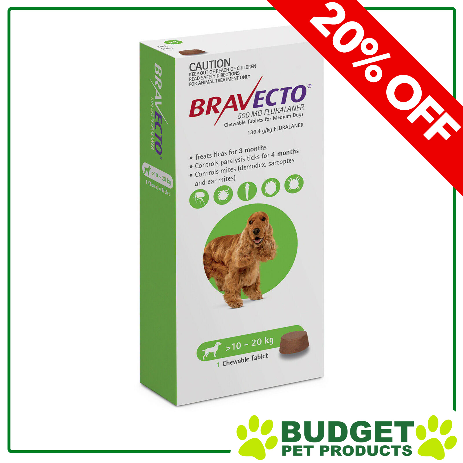 Bravecto 3 outlet pack