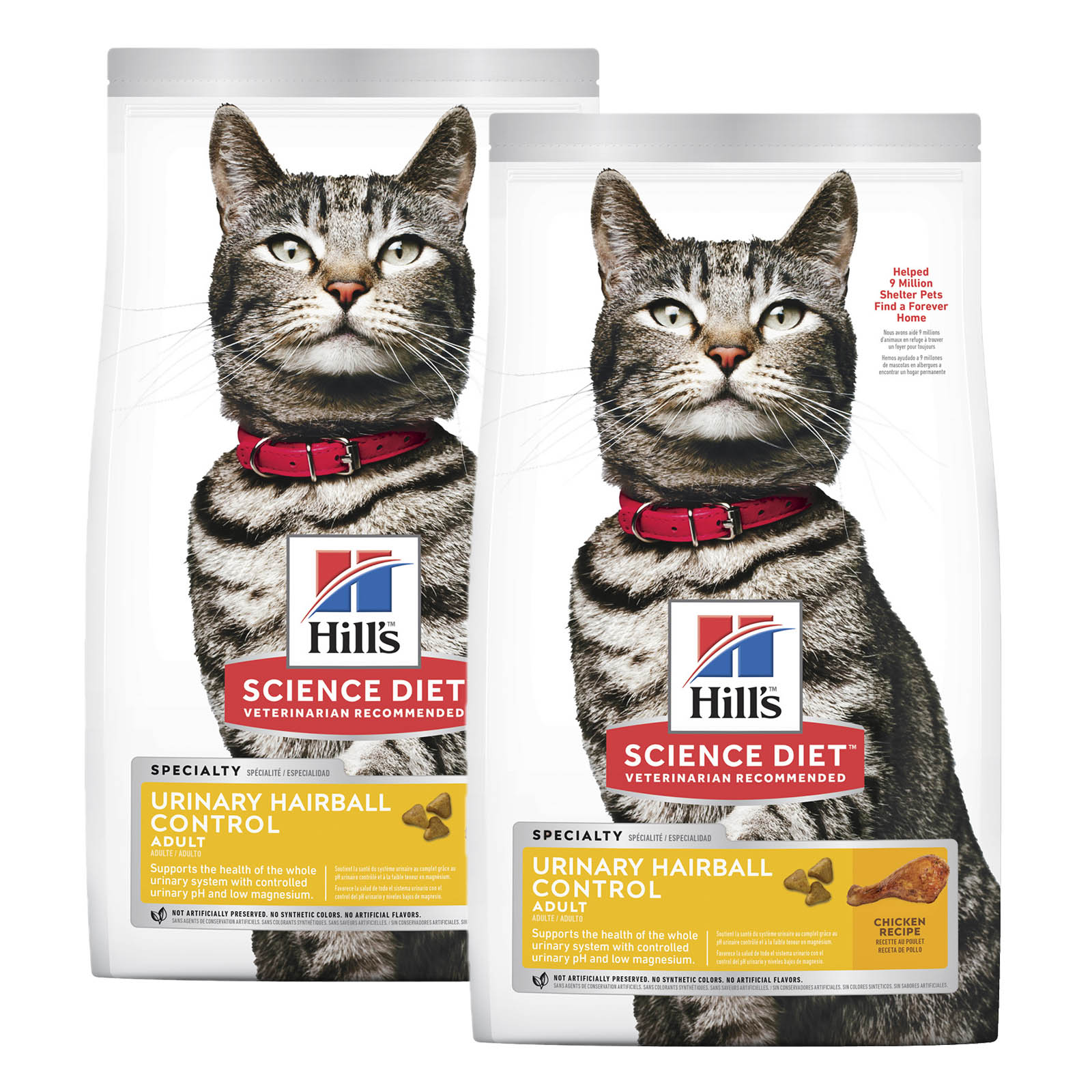 Hills Science Diet Urinary Hairball Control Chicken Recipe Adult