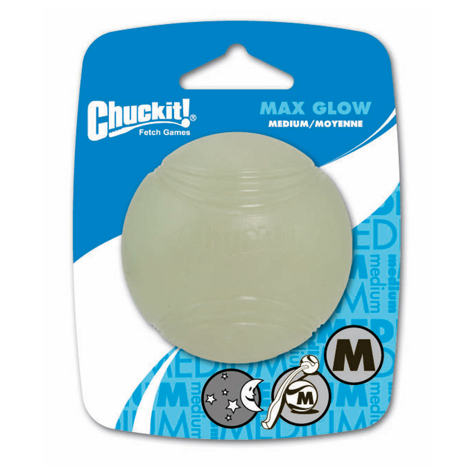 Chuckit max glow ball medium hotsell