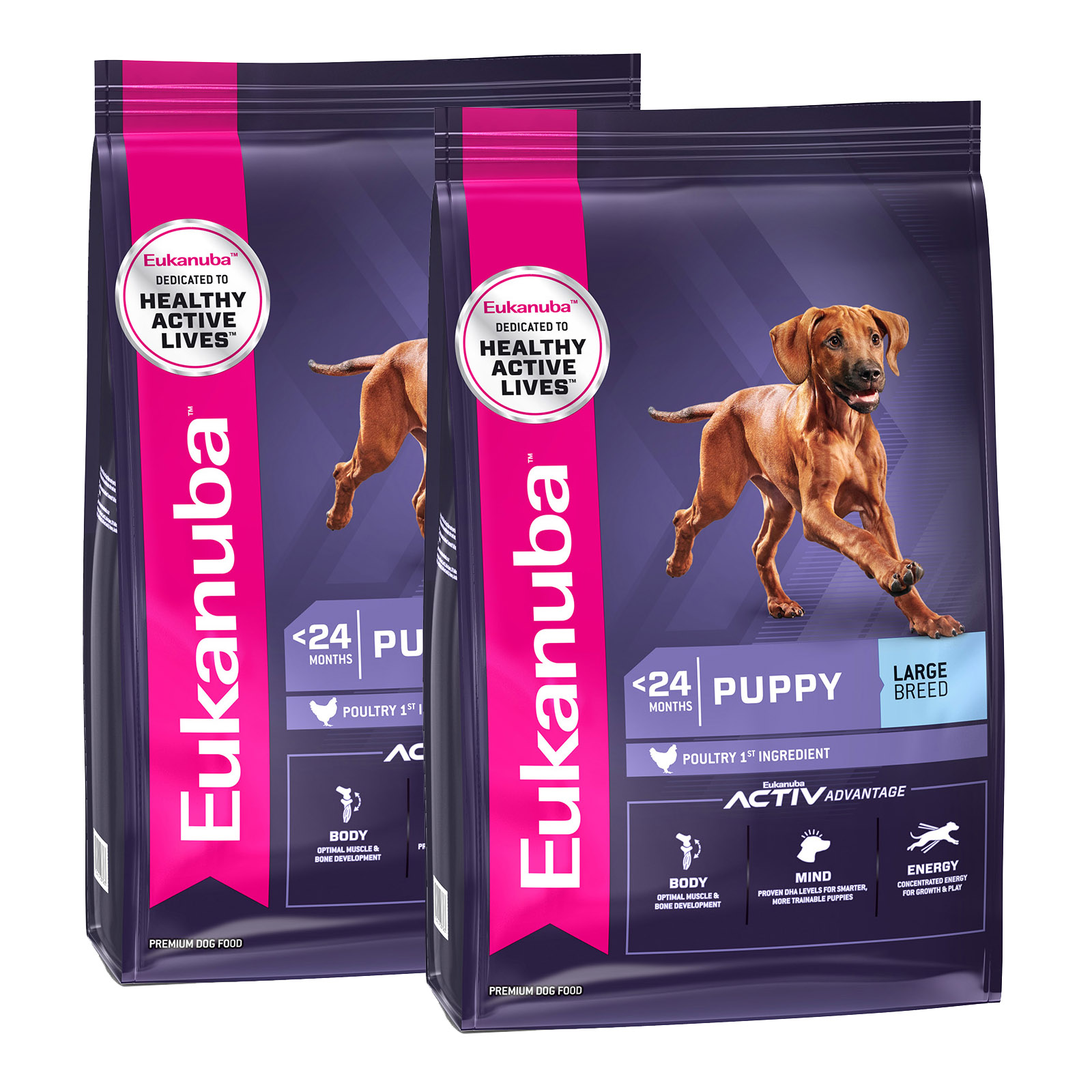 Eukanuba large best sale breed puppy 18kg