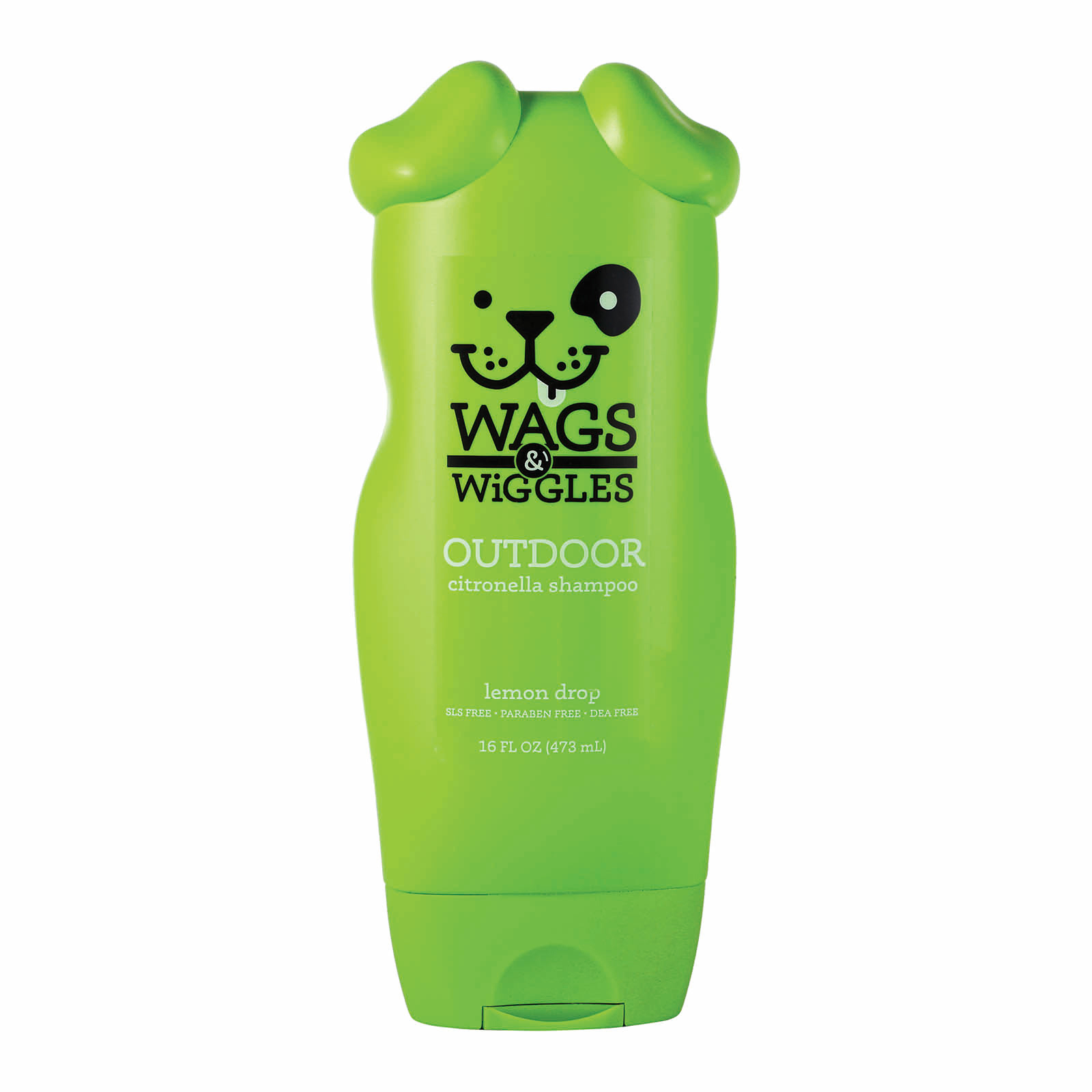 Wags And Wiggles Outdoor Citronella Shampoo Lemon For Dogs 473ml 18.41