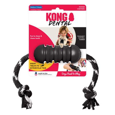 KONG Extreme Dental Rubber With Rope Medium Toy For Dogs 25.89