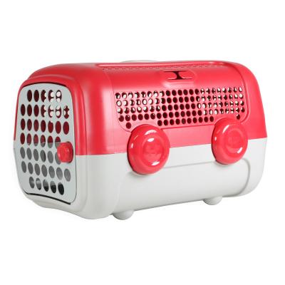 AUTO Pet Transport Carrier Red Taupe