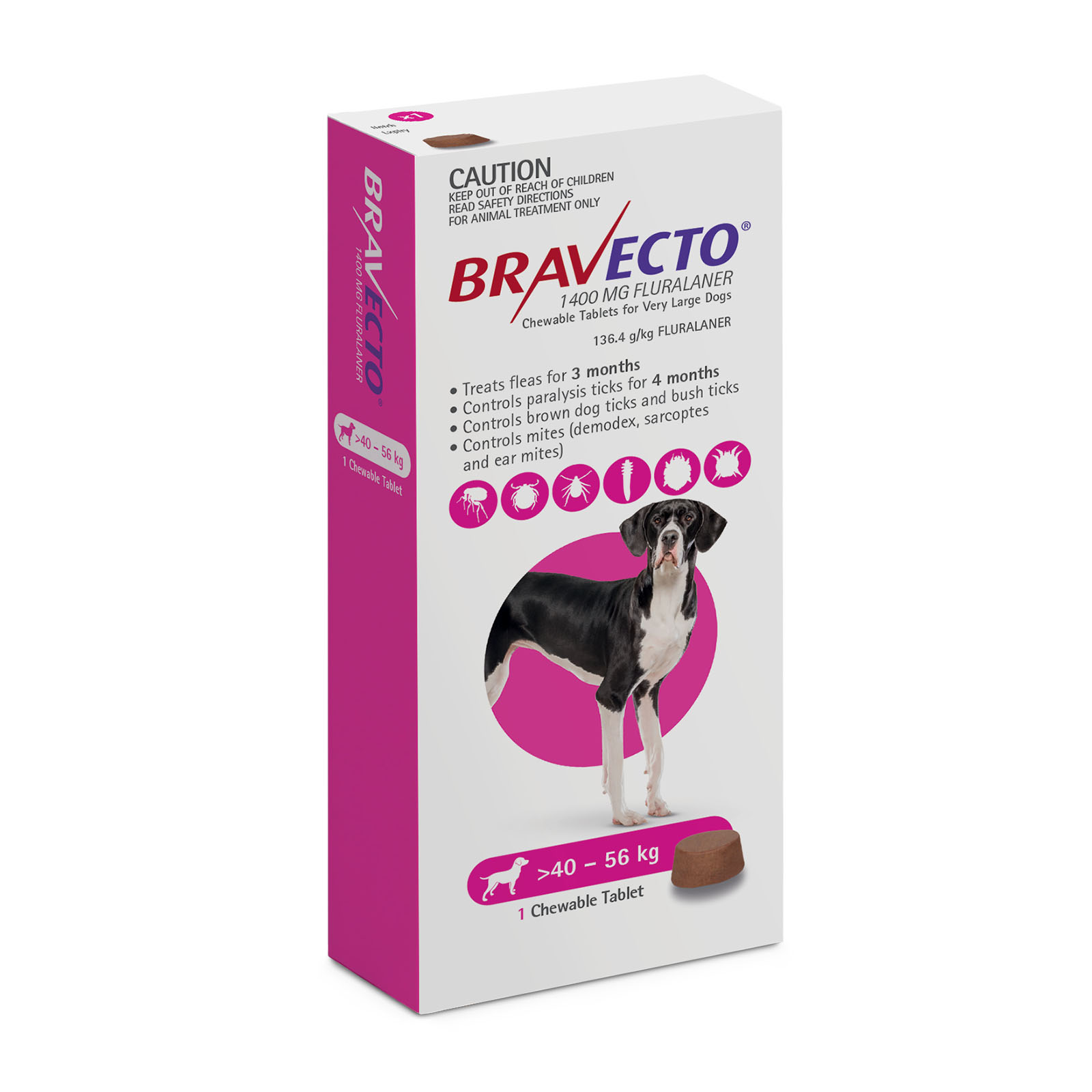 Bravecto worming shop tablets