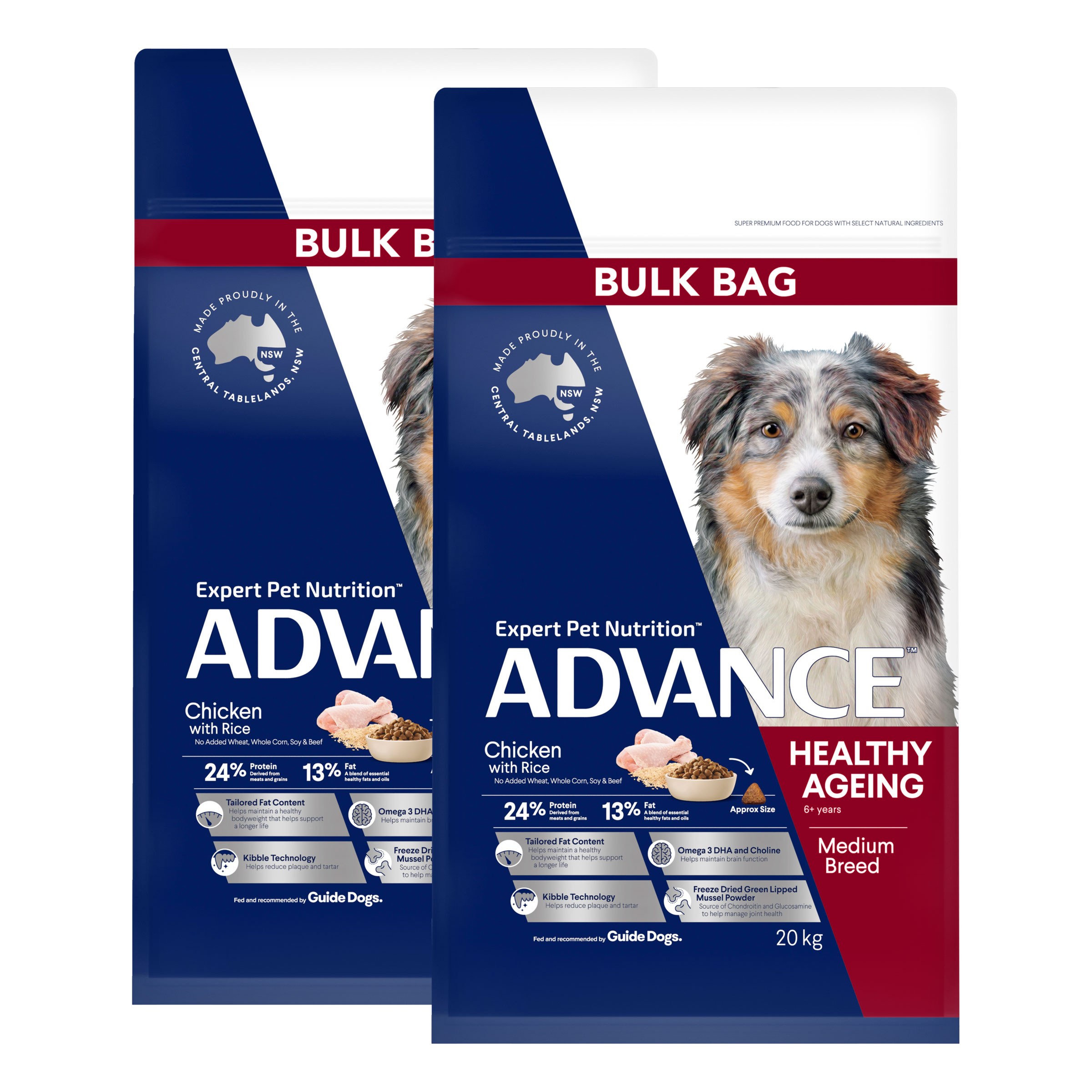 Advance mature hot sale dog food