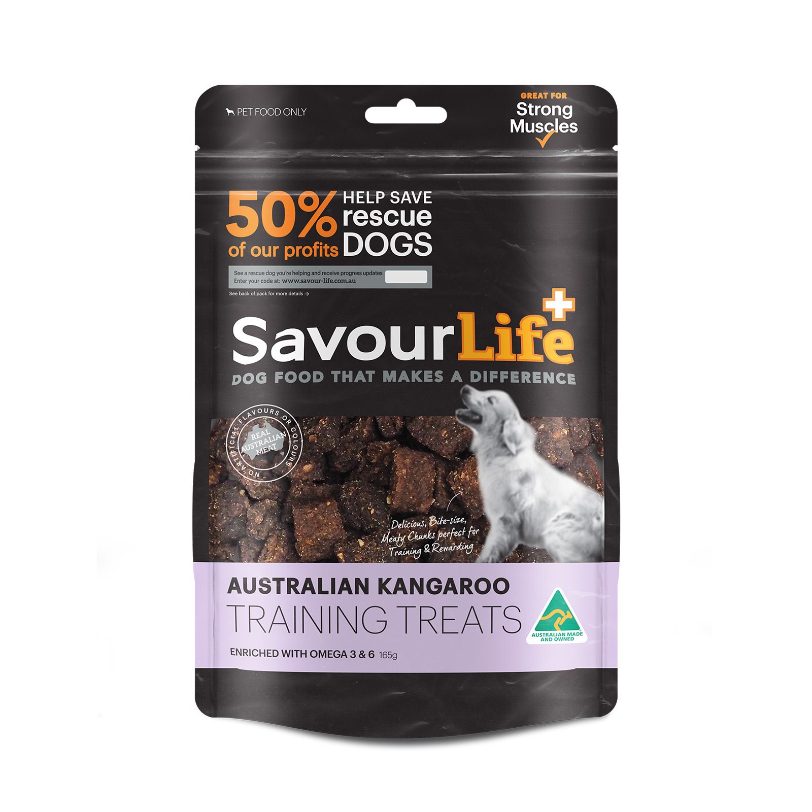 SavourLife Australian Kangaroo Training Treats For Dogs 165gm 11.02