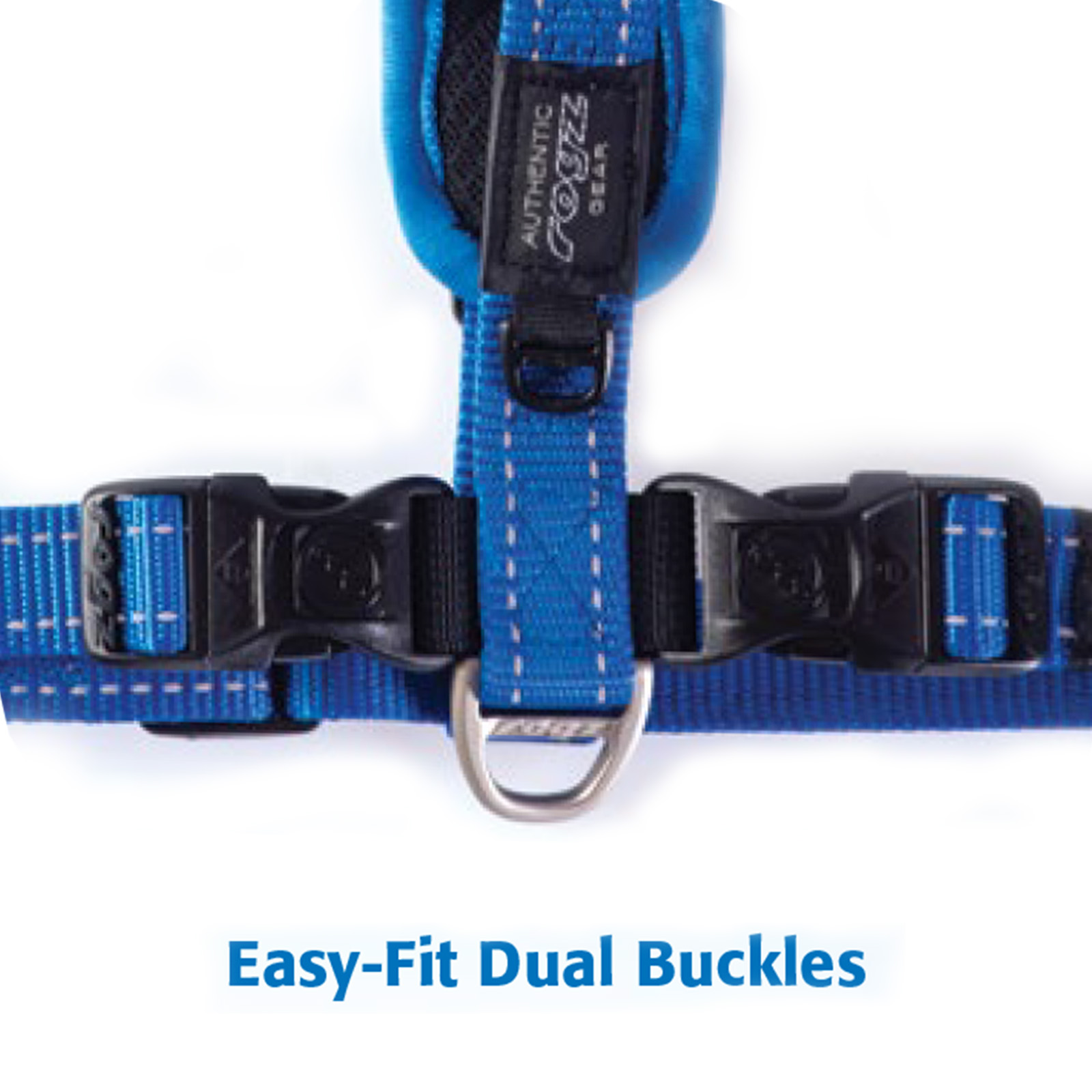 Rogz Control Harness Blue - Medium
