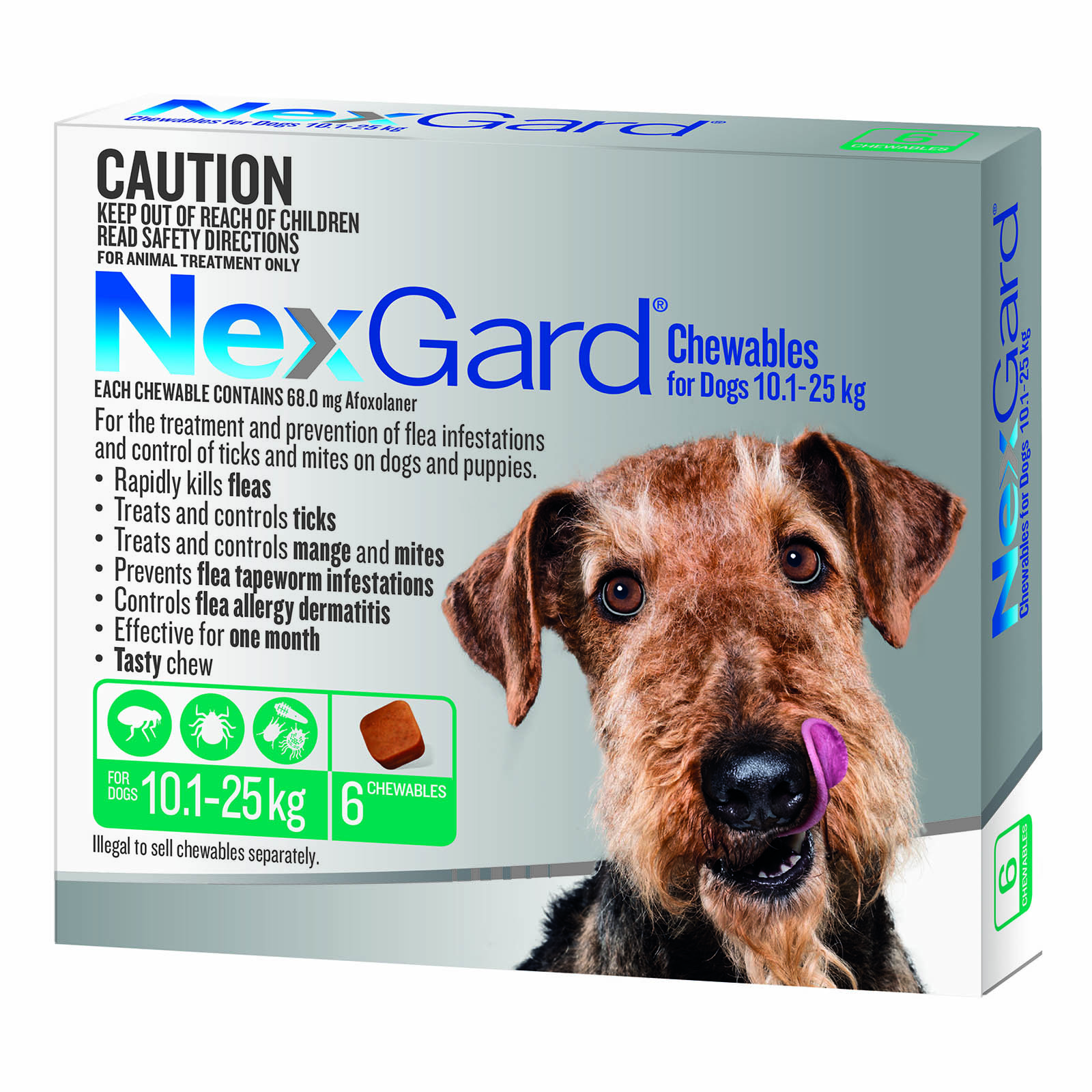 Nexgard extra large store dog 6 pack