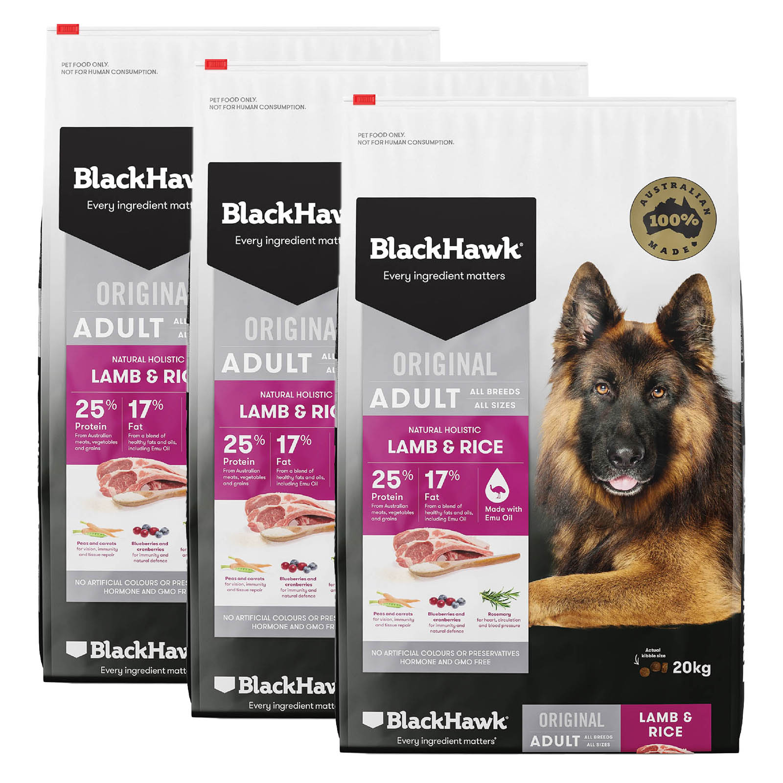 Black 2025 hawk kibble