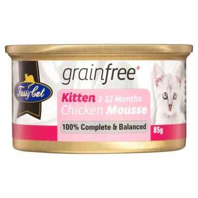 Verified reviews for Fussy Cat Chicken Mousse Kitten Canned Wet