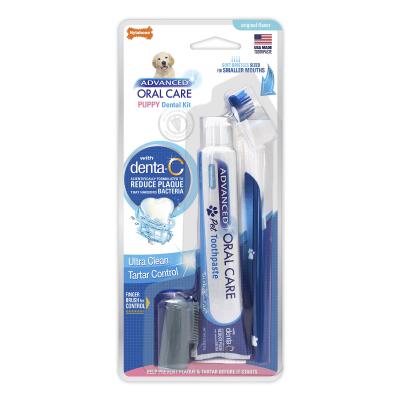 Nylabone Advanced Oral Care Puppy Toothbrush And Toothpaste Dental Kit For Dogs 24.99