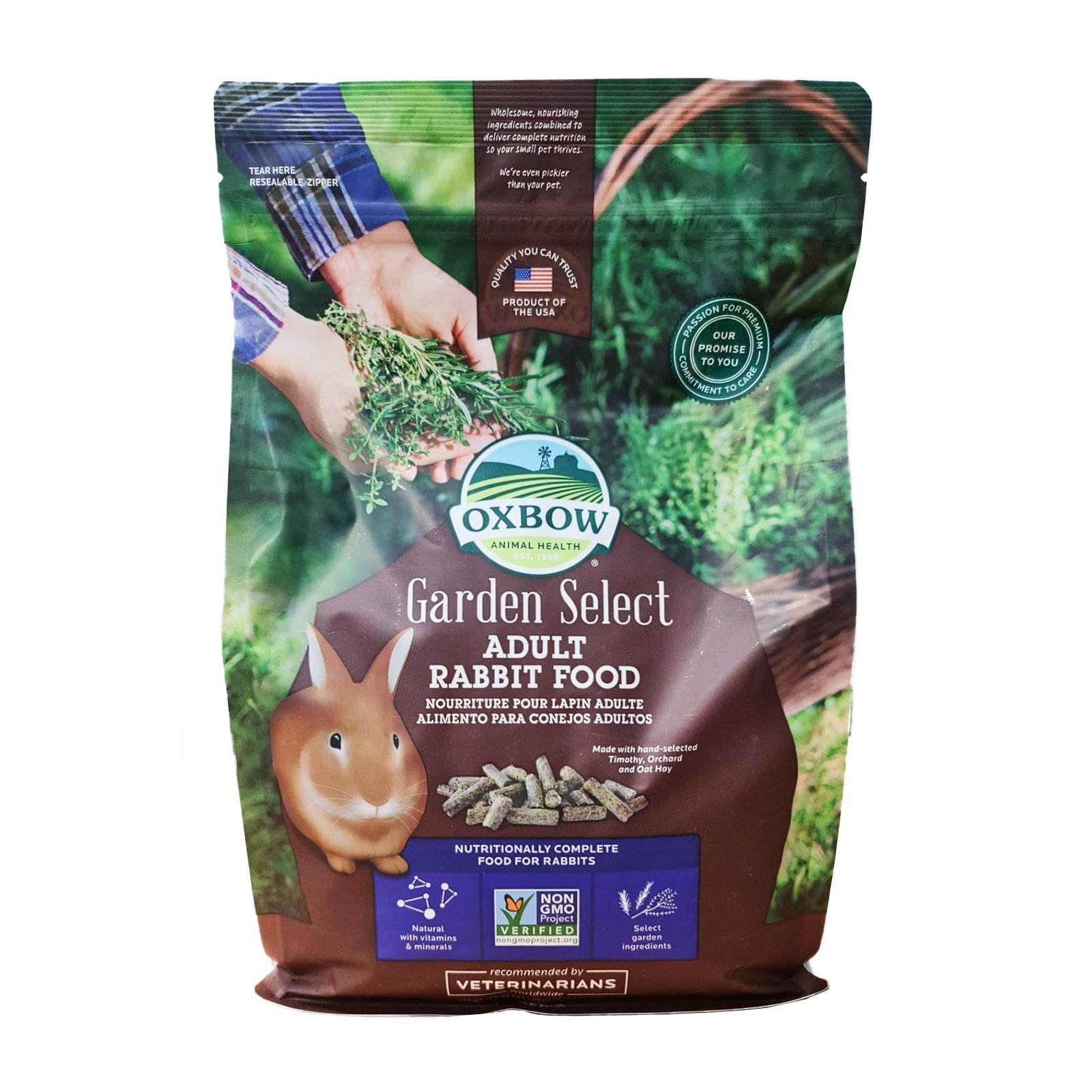 Oxbow garden select 2024 adult rabbit food