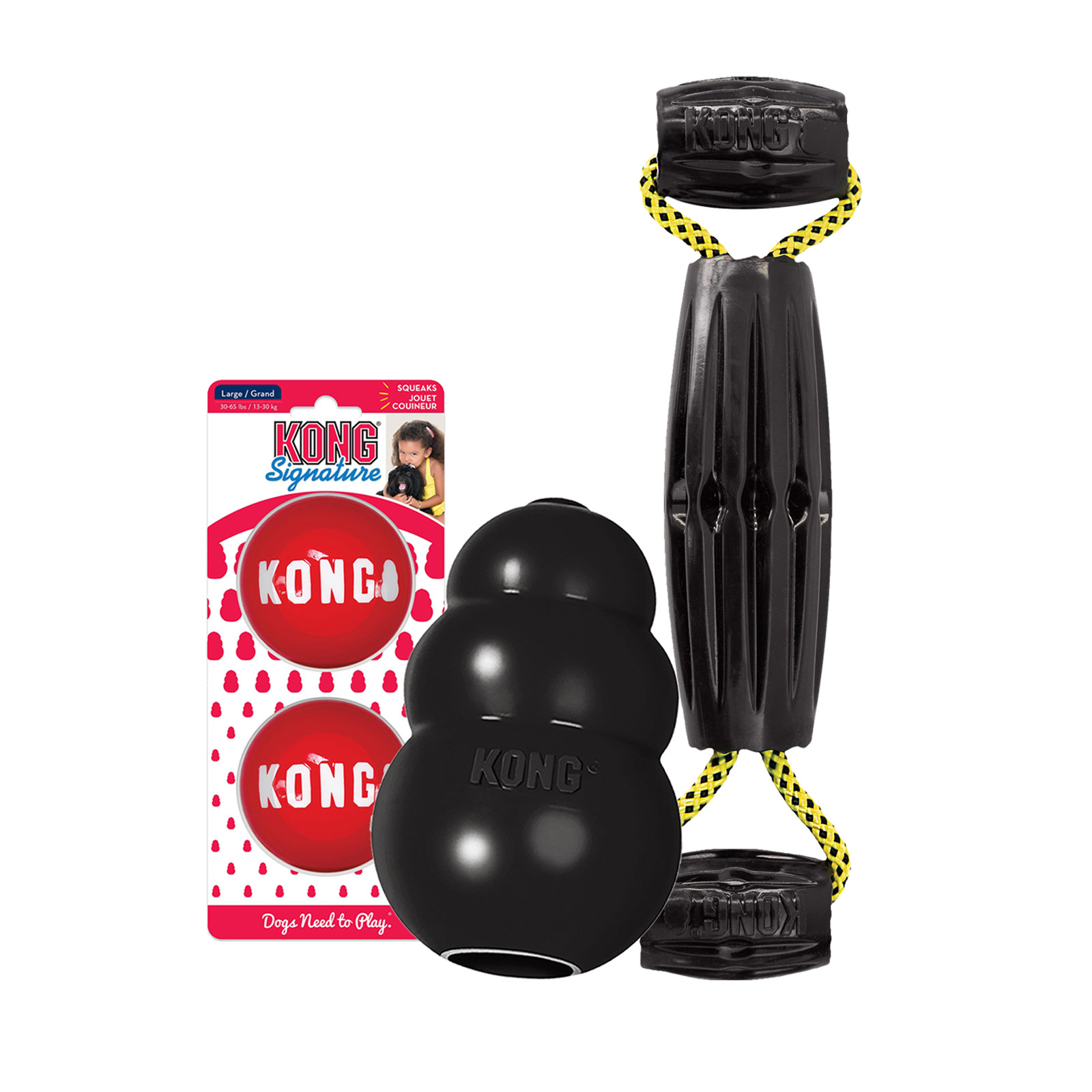 KONG Extreme XXLarge Bundle Of Fun Toy Pack For Dogs 41.12