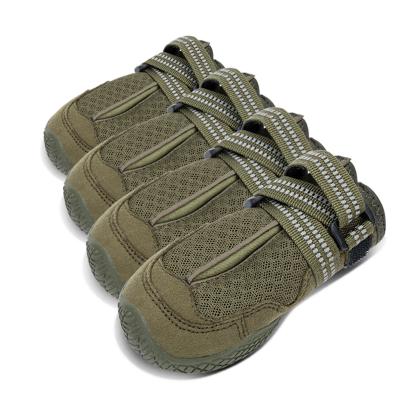 Winhyepet Dog Boots Army Green Shoes Size 1