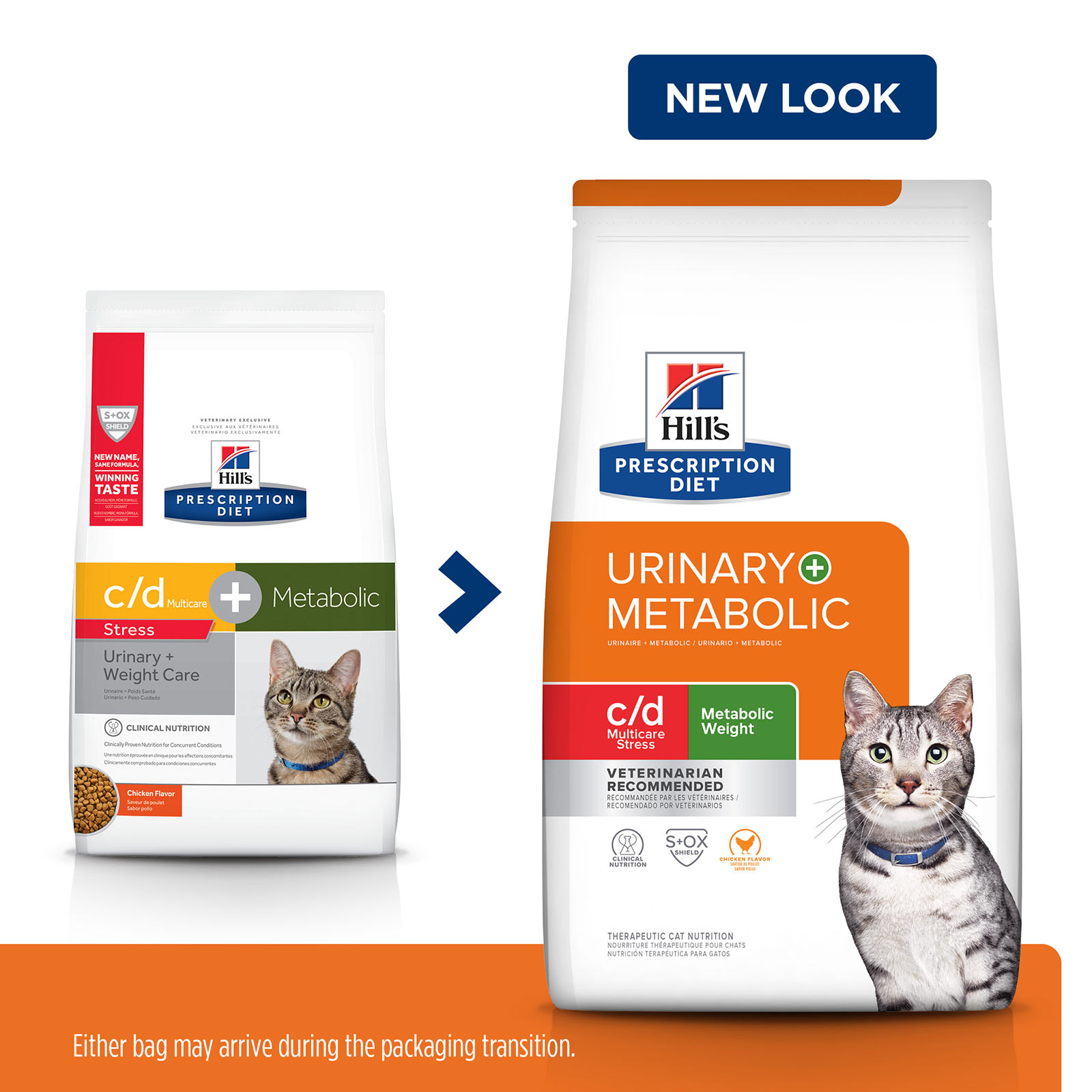 Hills metabolic and hot sale urinary cat food