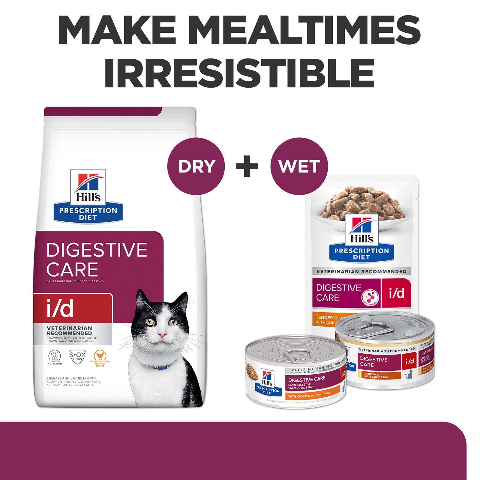 Hills Prescription Diet Feline id Digestive Care Chicken And