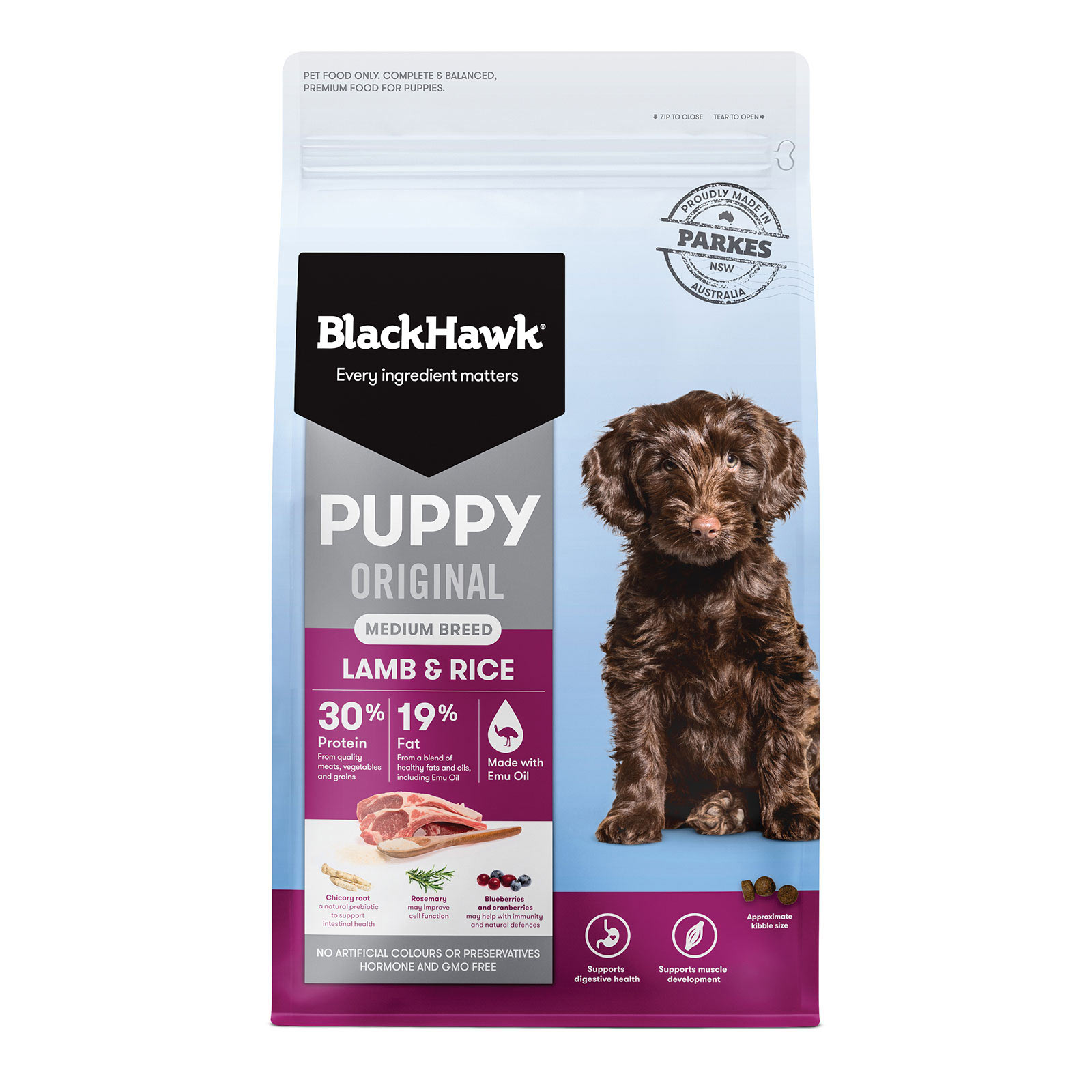 Black hawk adult lamb and cheap rice 20kg