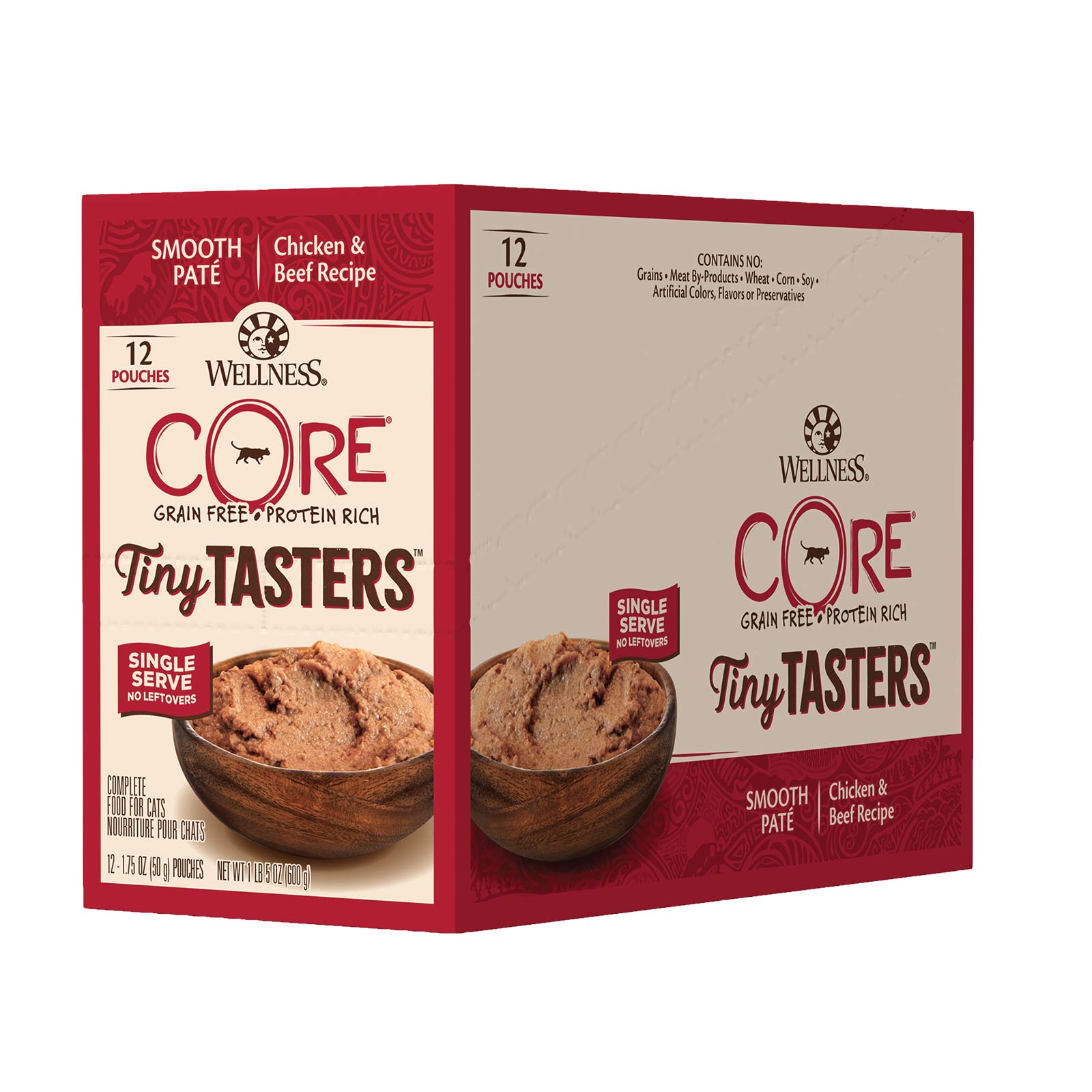 Wellness Core Tiny Tasters Chicken And Beef Recipe Smooth Pate