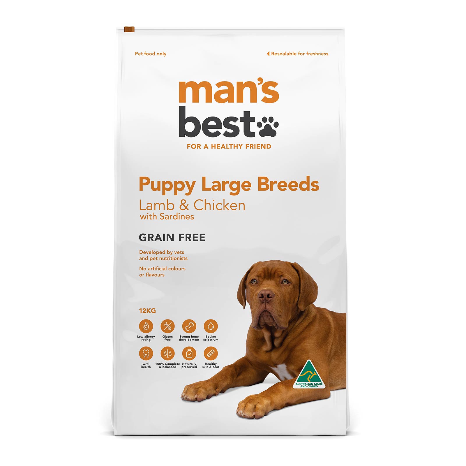 Best large breed food best sale