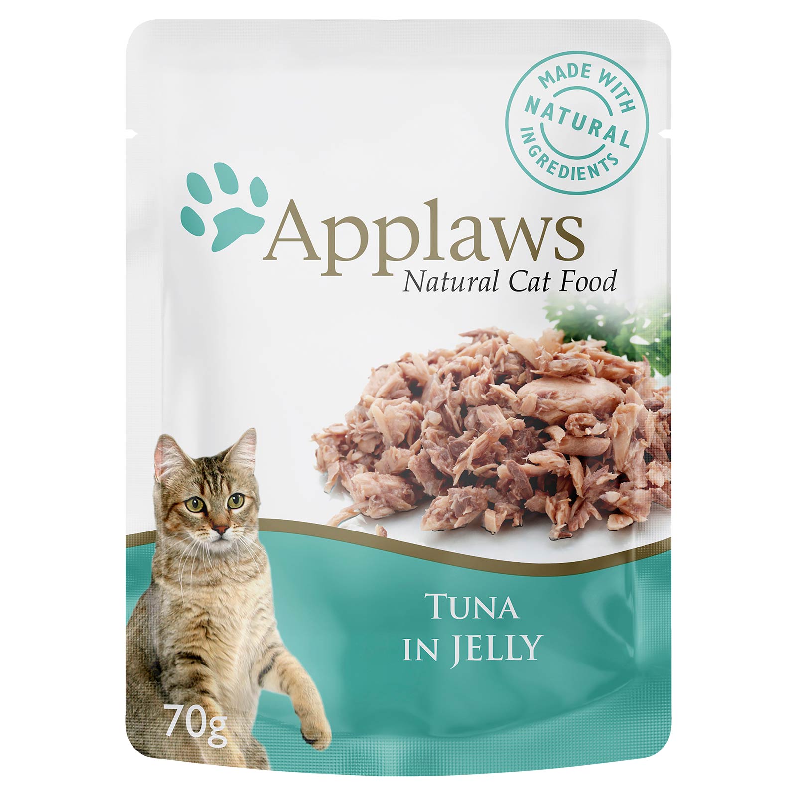 Applaws Tuna Wholemeat In Jelly Adult Pouches Wet Cat Food 70g x