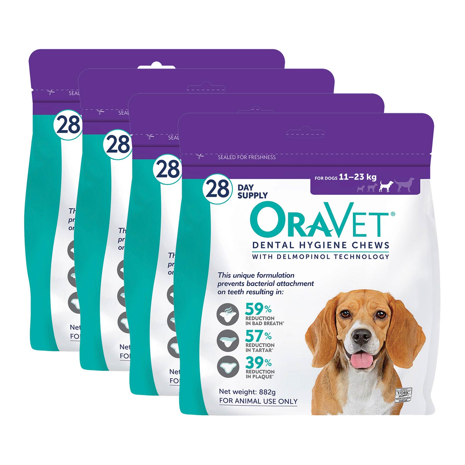 Oravet Dental Chews Medium Dogs 11 23kg