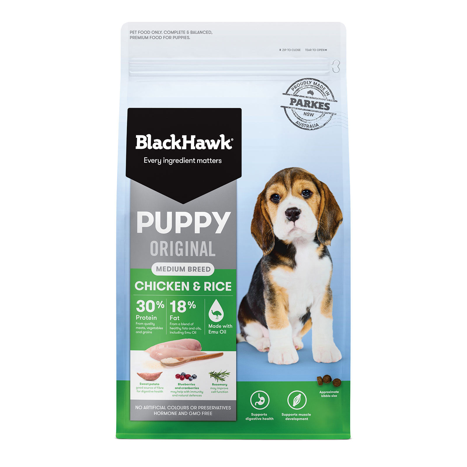 Black hawk cheap puppy 10kg