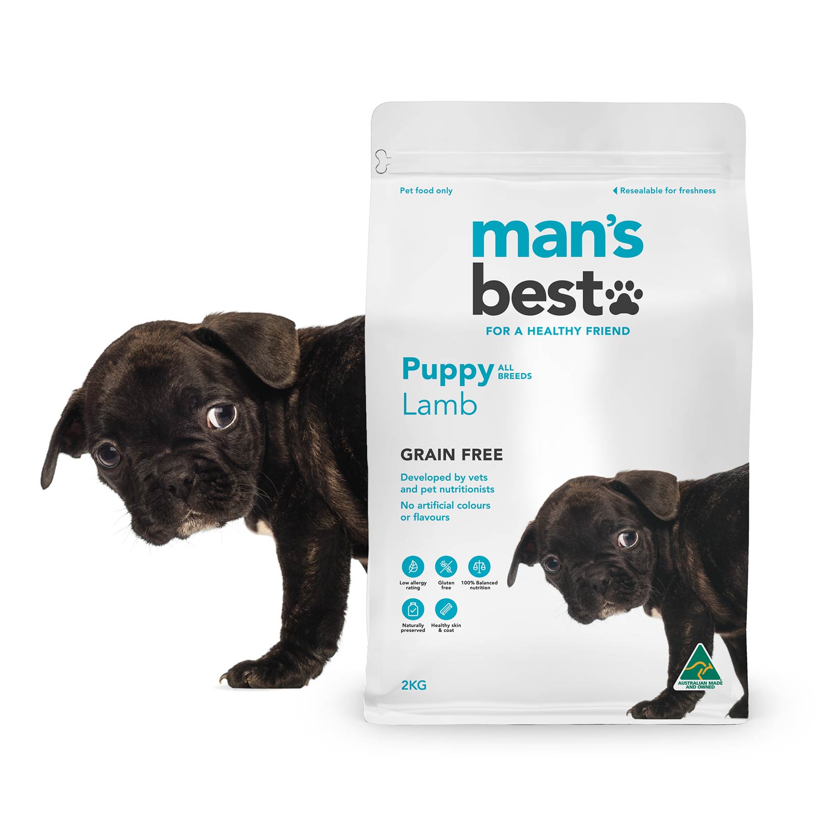 Man's best sales puppy food